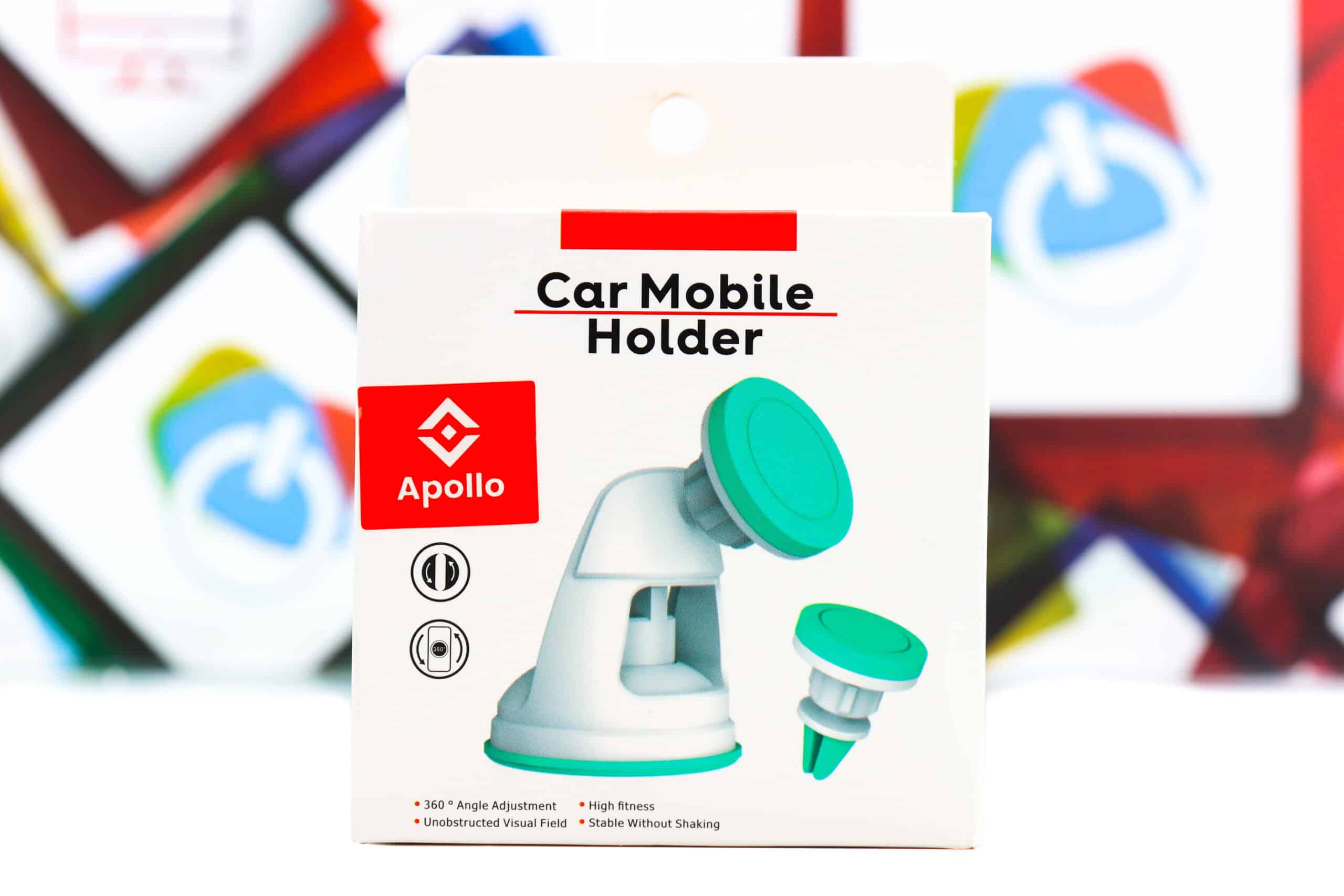 Nosač mobitela za auto Apollo K533 vakumski magnetni