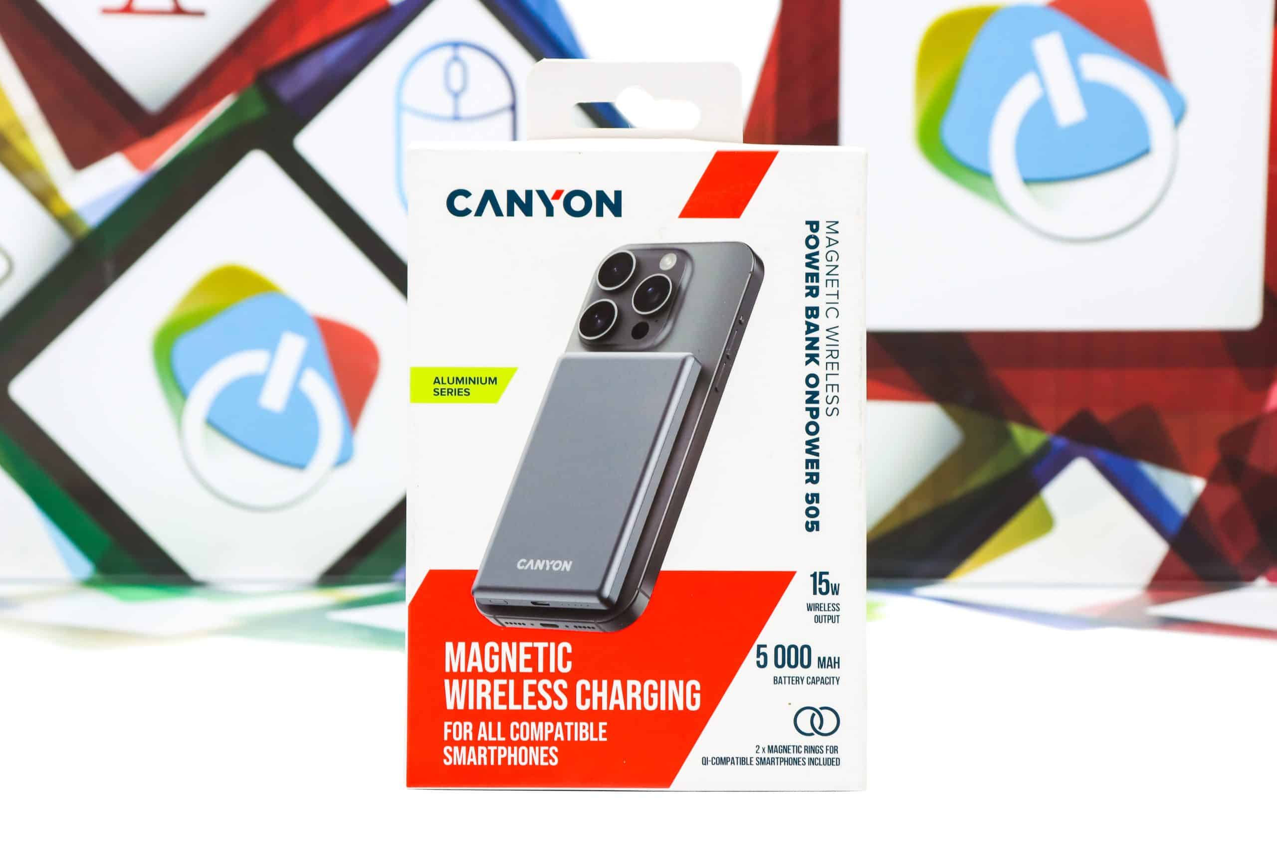 Magnetni bežični Power Bank Canyon OnPower 505