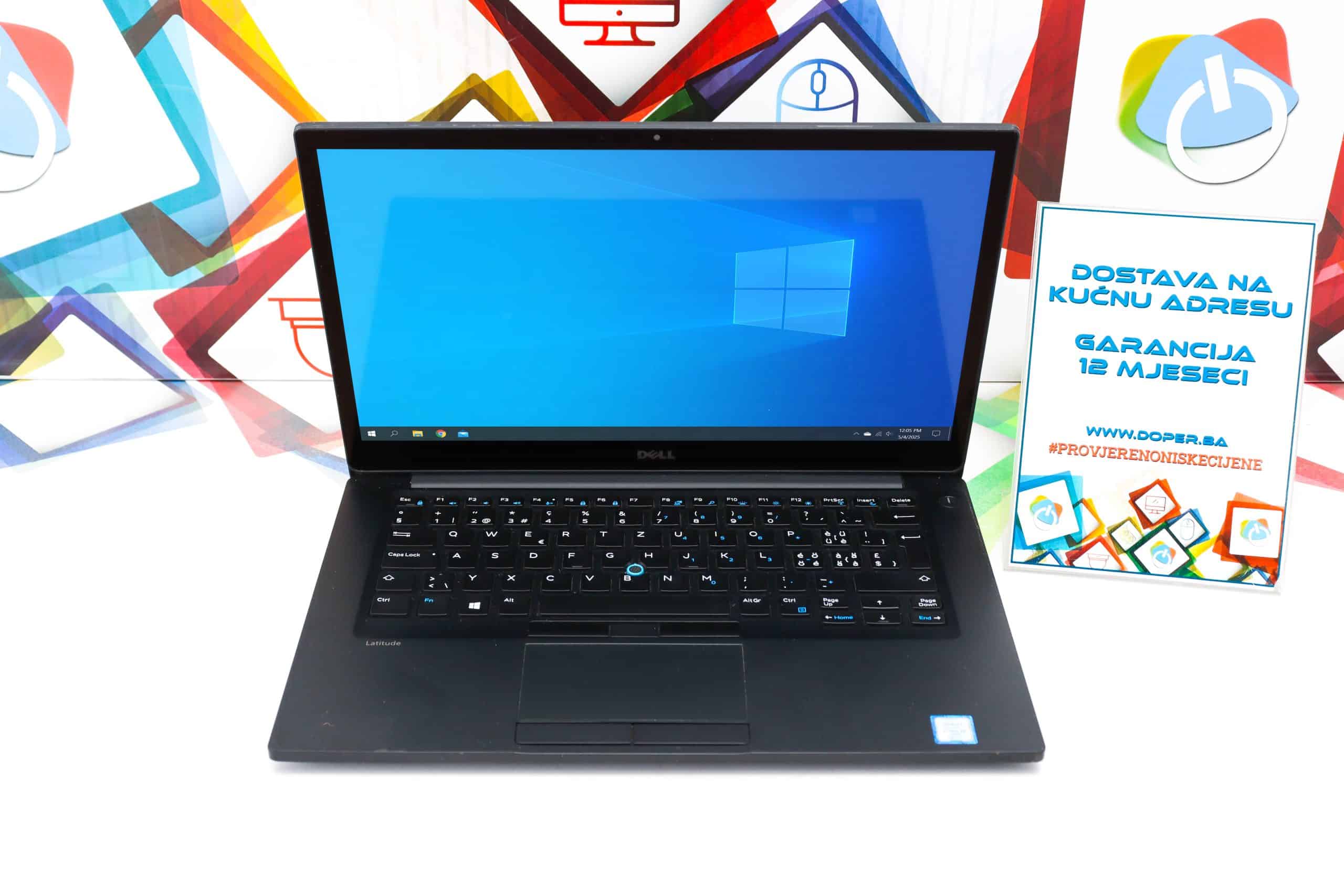 Laptop Dell Latitude 7480 i5-7300U 256GB SSD 8GB DDR4 14" Touchscreen