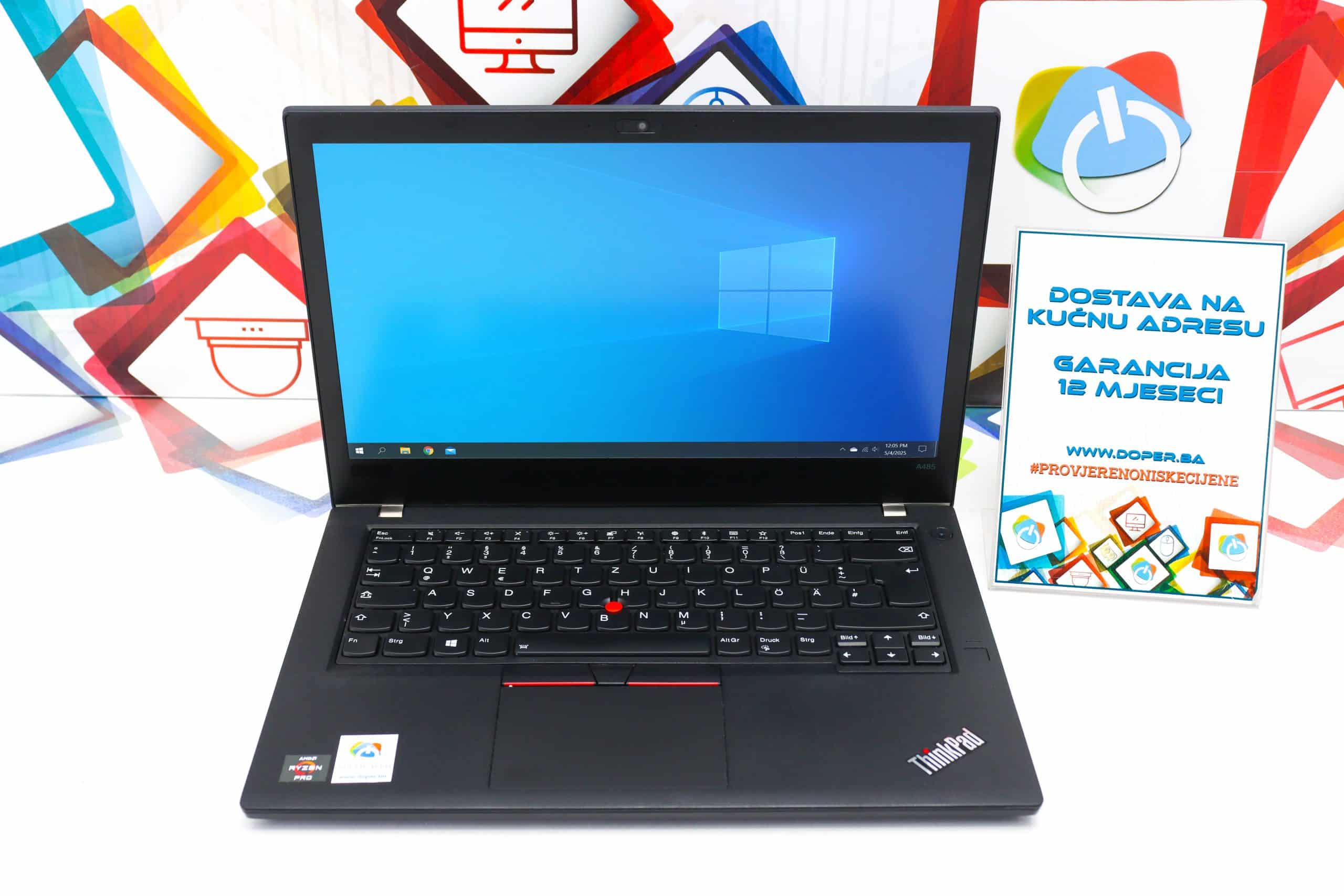 Laptop Lenovo A485 R5 PRO 2500u 256GB SSD 8GB DDR4 14" - Slika 6