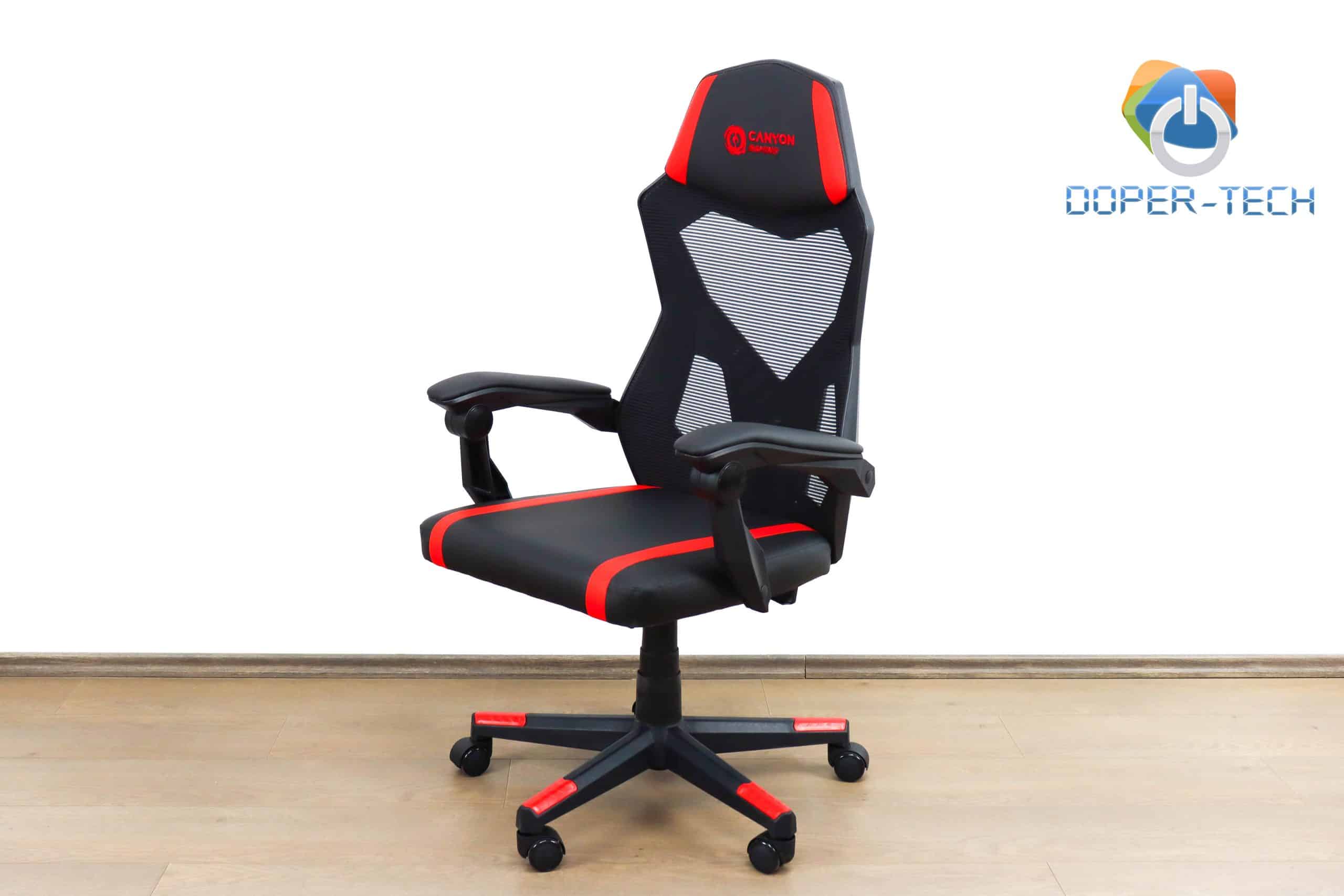 Gaming stolica Canyon Flow MCH01 crno-crvena - Slika 3