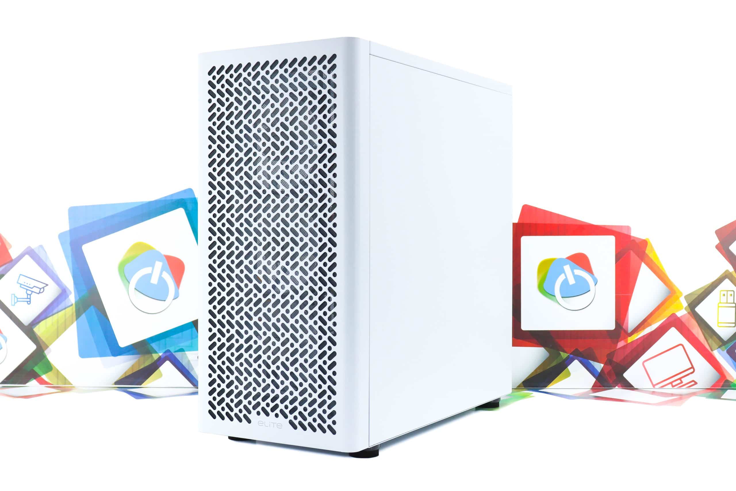 Kućište Cooler Master Elite 502 White - Slika 3
