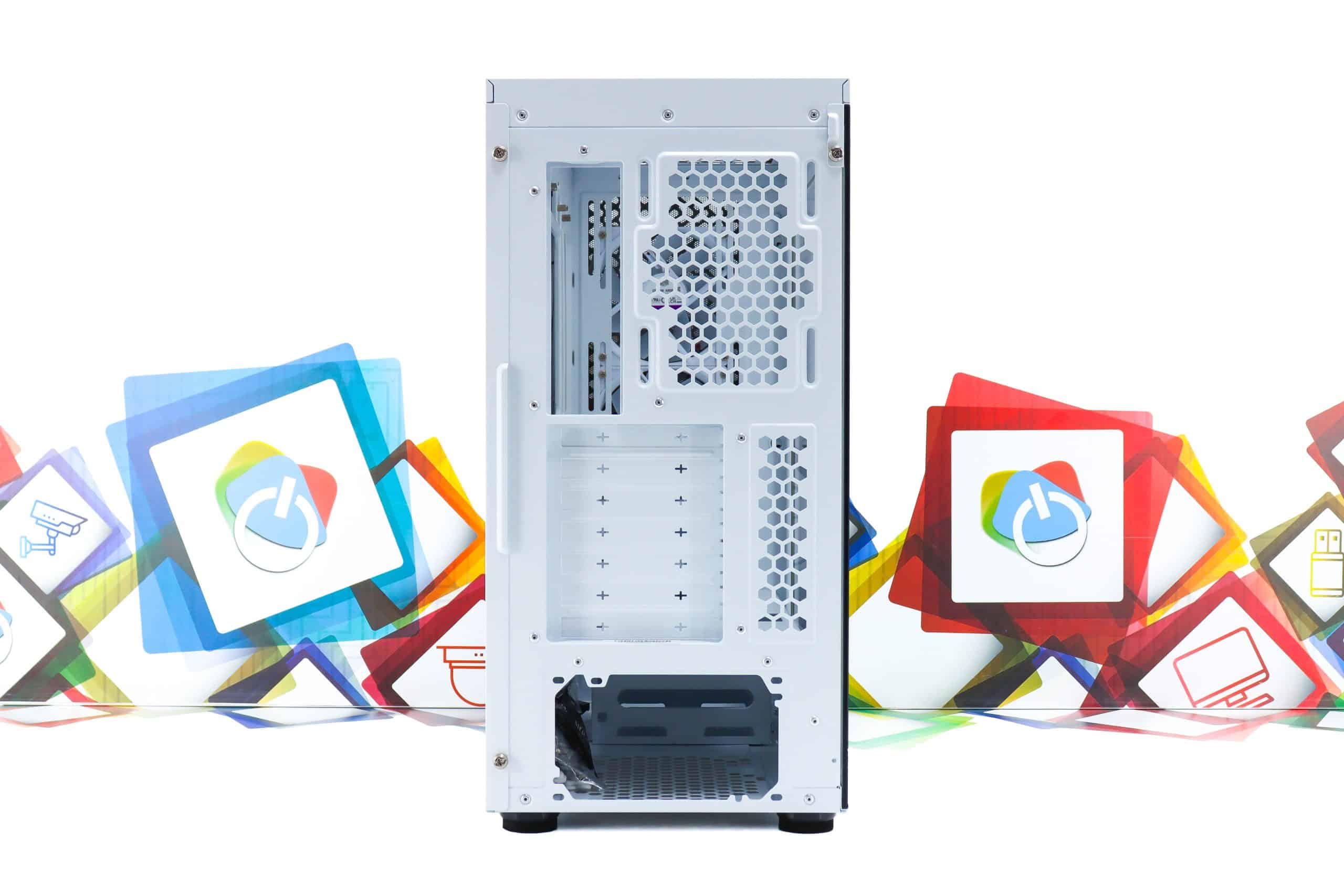 Kućište Cooler Master Elite 502 White - Slika 5
