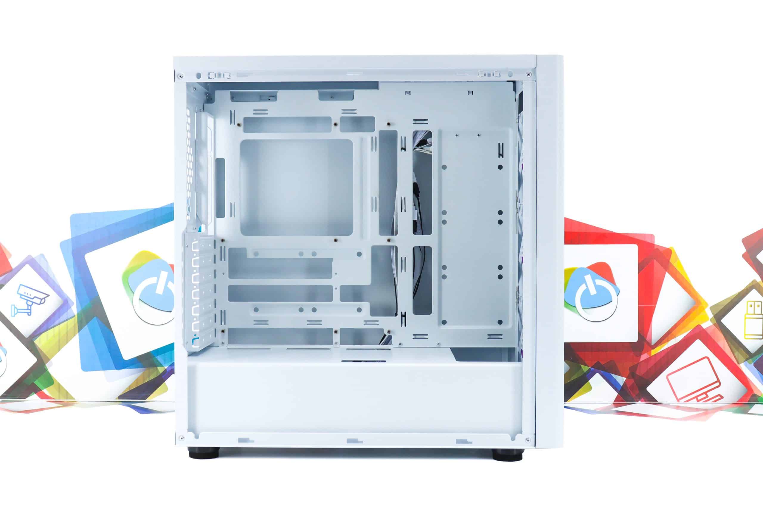 Kućište Cooler Master Elite 502 White - Slika 6