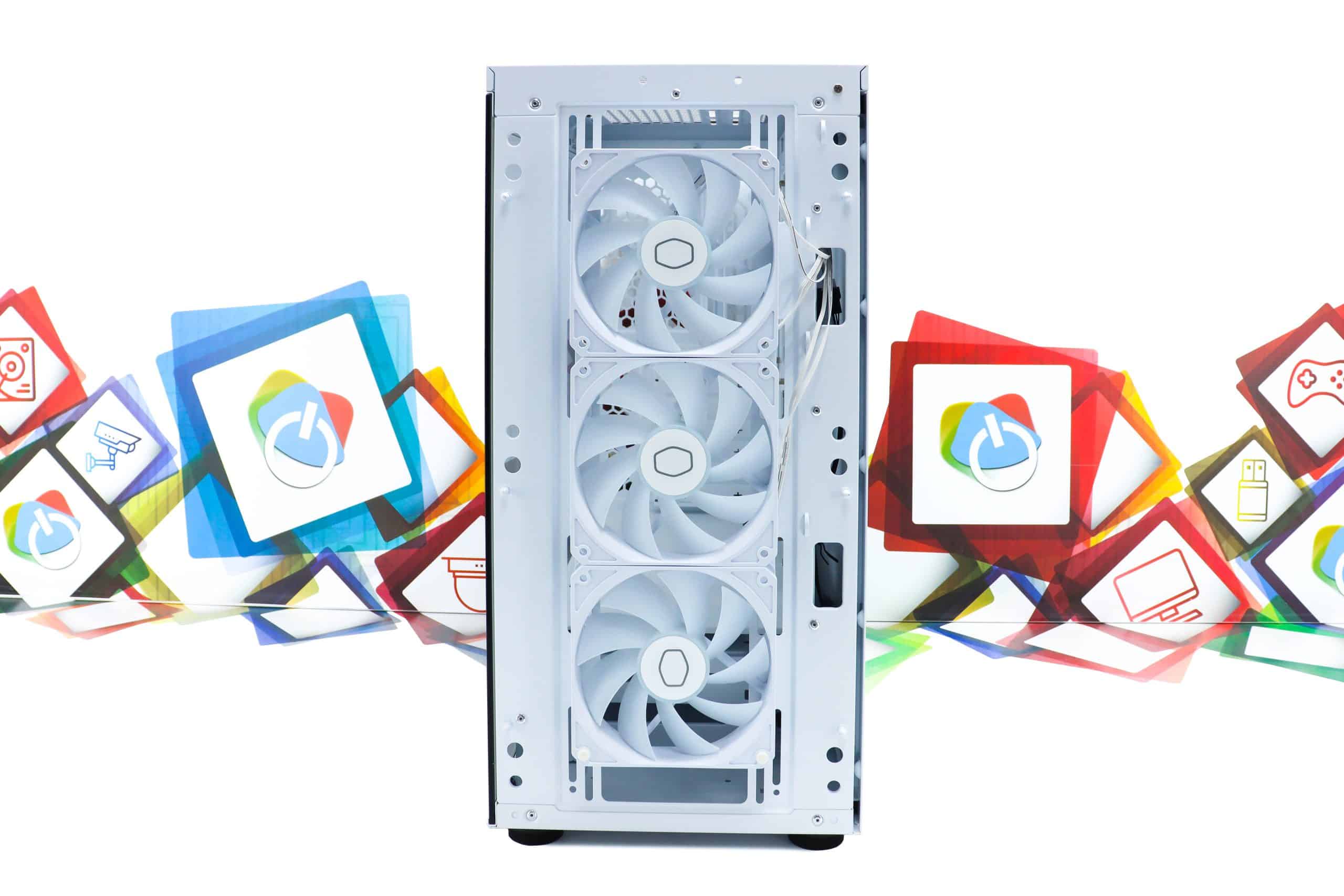 Kućište Cooler Master Elite 502 White - Slika 10