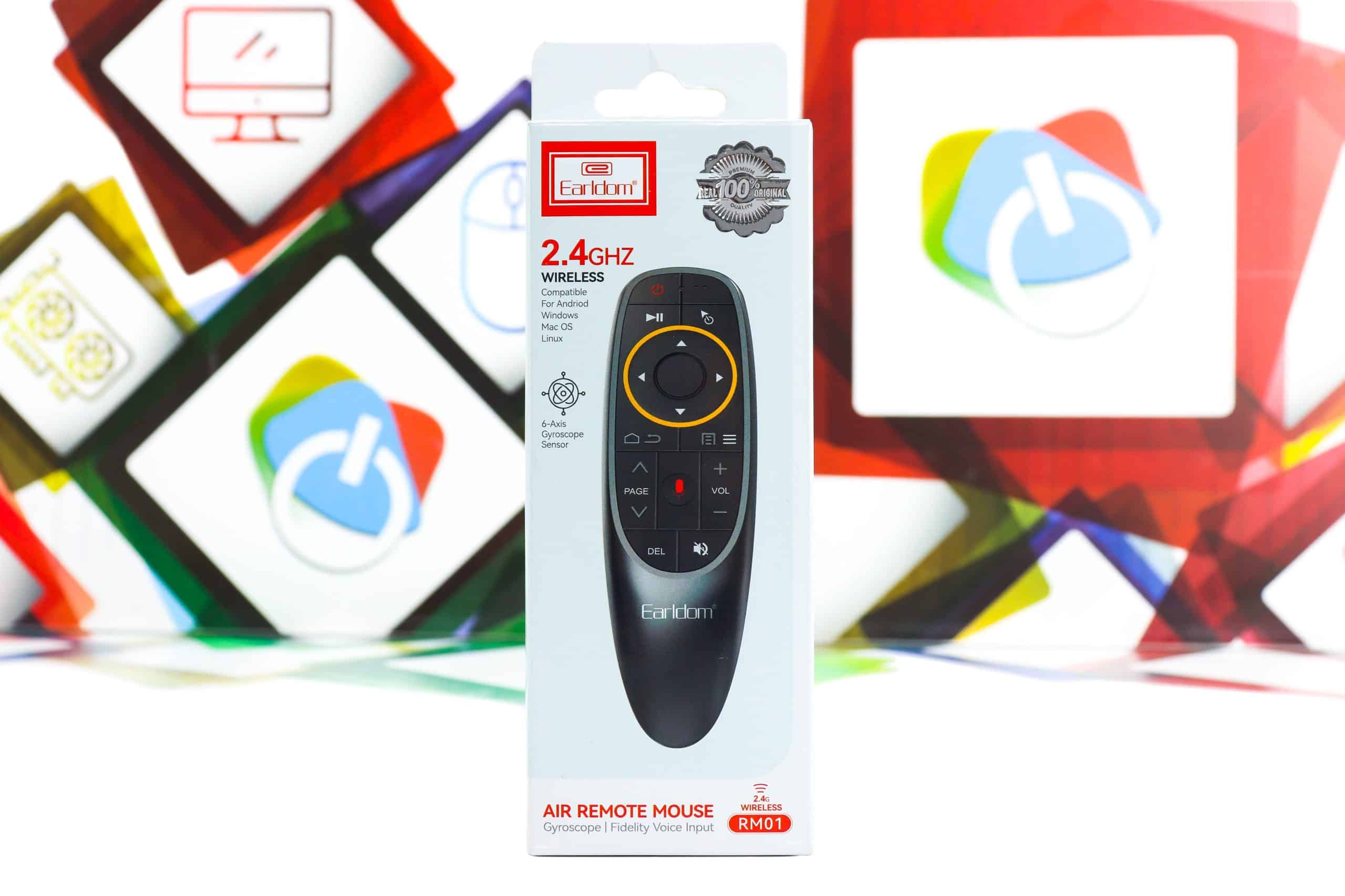 Daljinski upravljač Air Mouse Earldom RM01 2.4 GHz