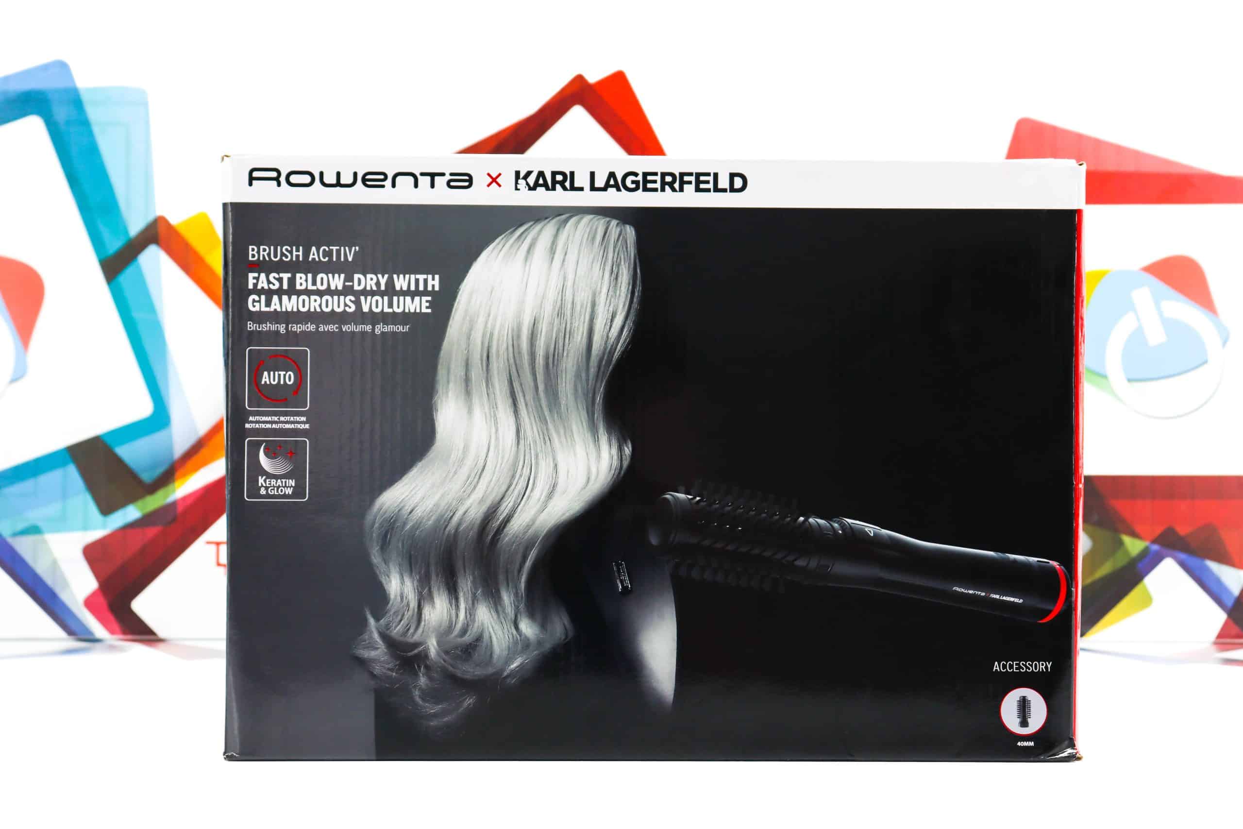 Rotirajuća četka fen Rowenta x Karl Lagerfeld CF952LF0 2u1