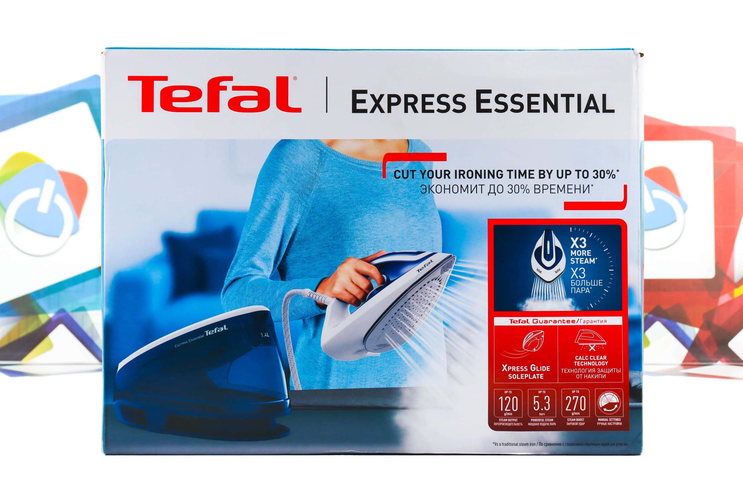 Parna stanica Tefal Express Essential 2200W pegla na paru