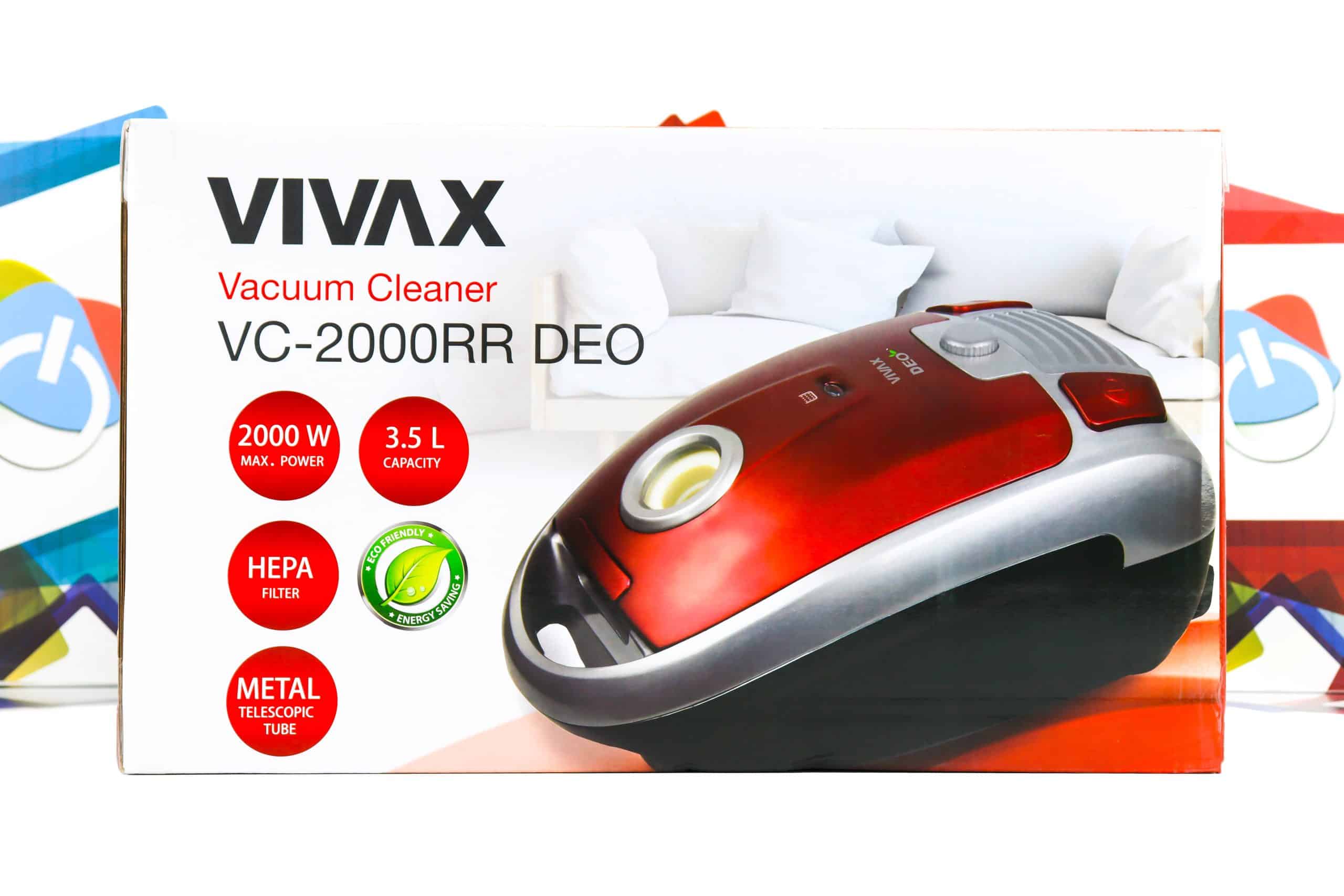 Usisivač Vivax VC-2000RR DEO 2000W crveni