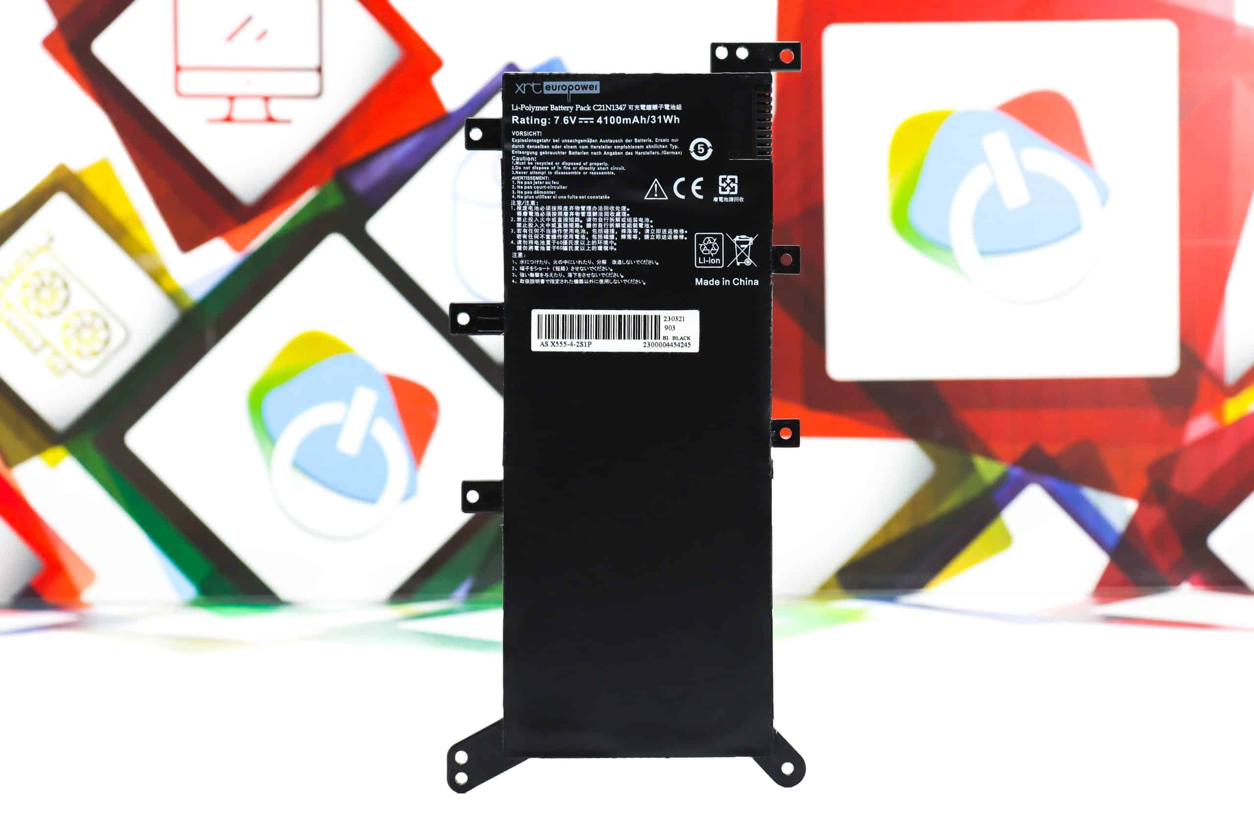 Baterija za laptop Asus X555 7,6V 4100mAh 31Wh