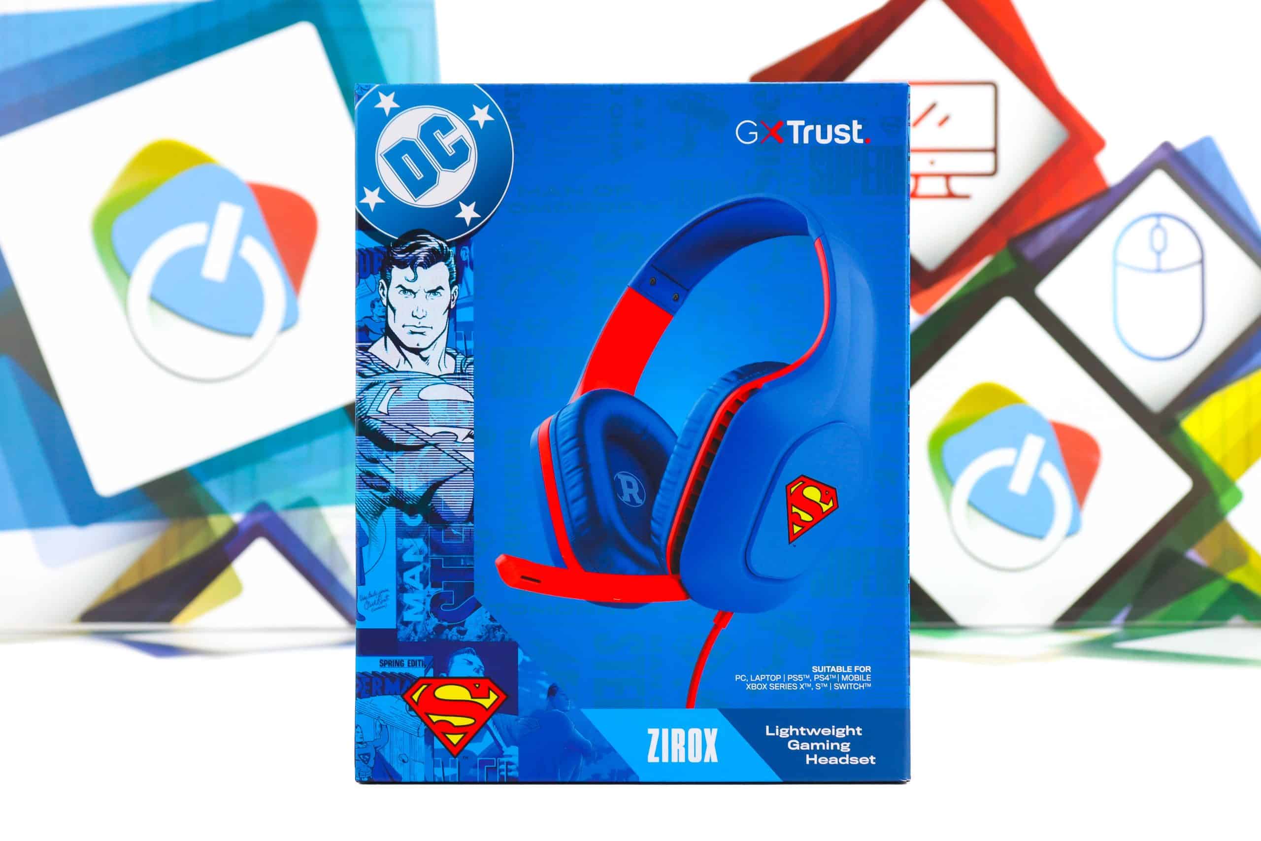 Slušalice Trust Zirox GXT 416SM Superman Gaming - Slika 10