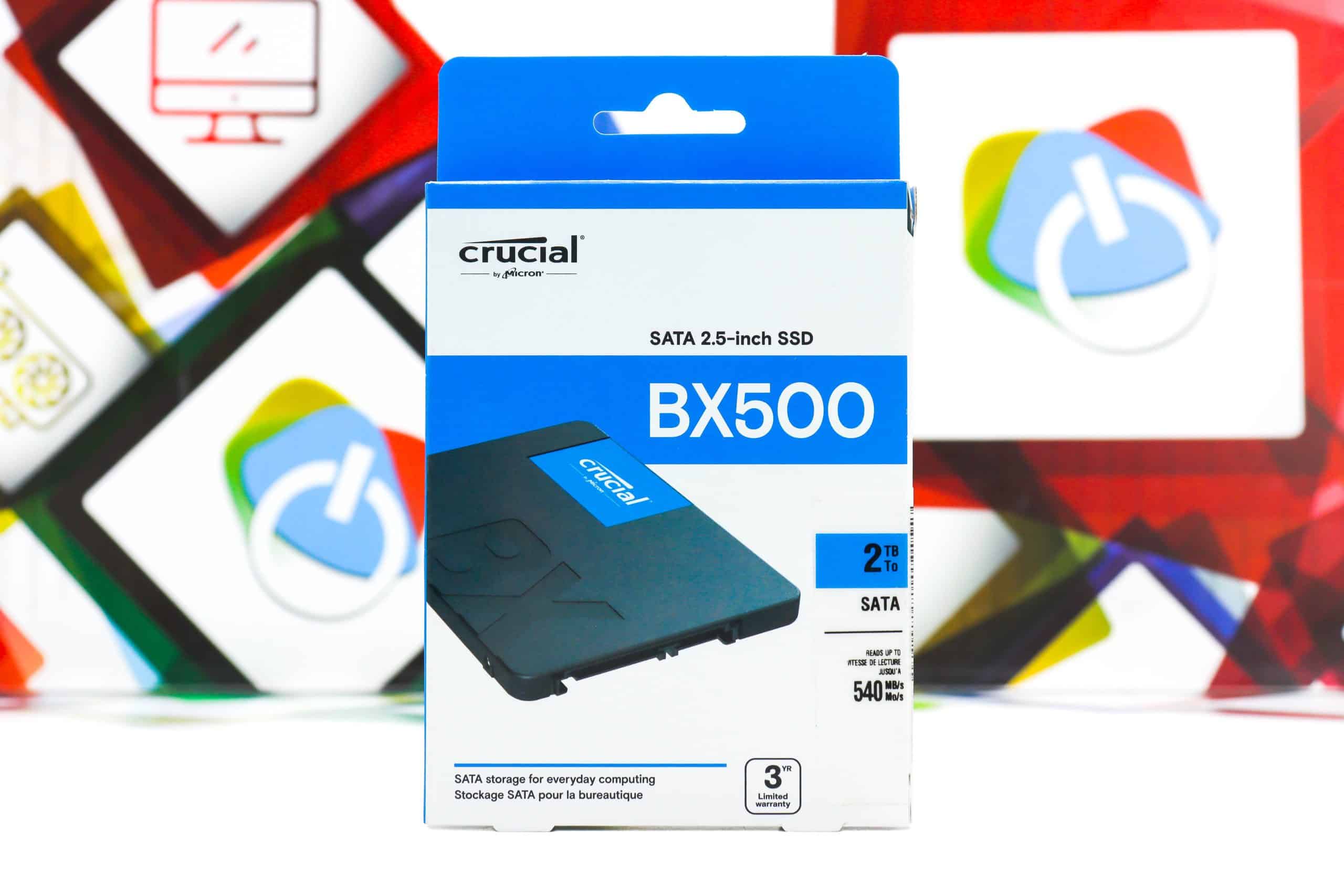 SSD Crucial BX500 2TB 3D NAND SATA 2,5"