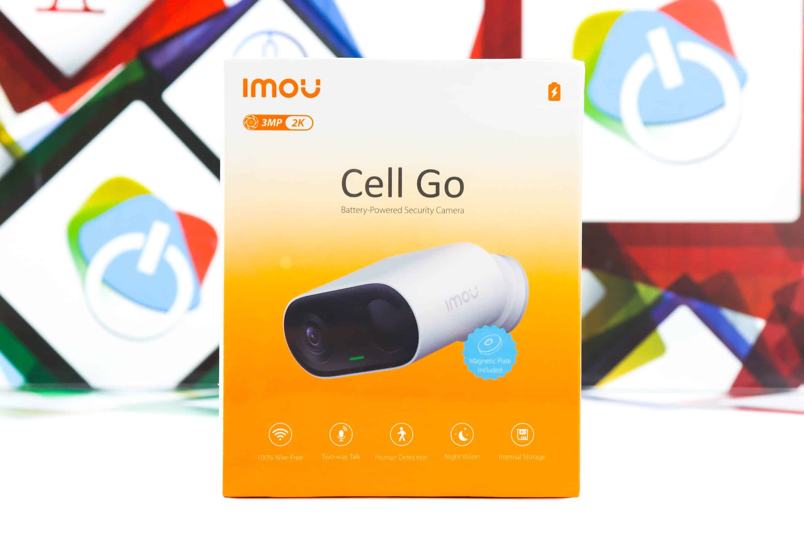 Nadzorna kamera na bateriju IMOU Cell Go IPC-B32P-V2 3MP WiFi