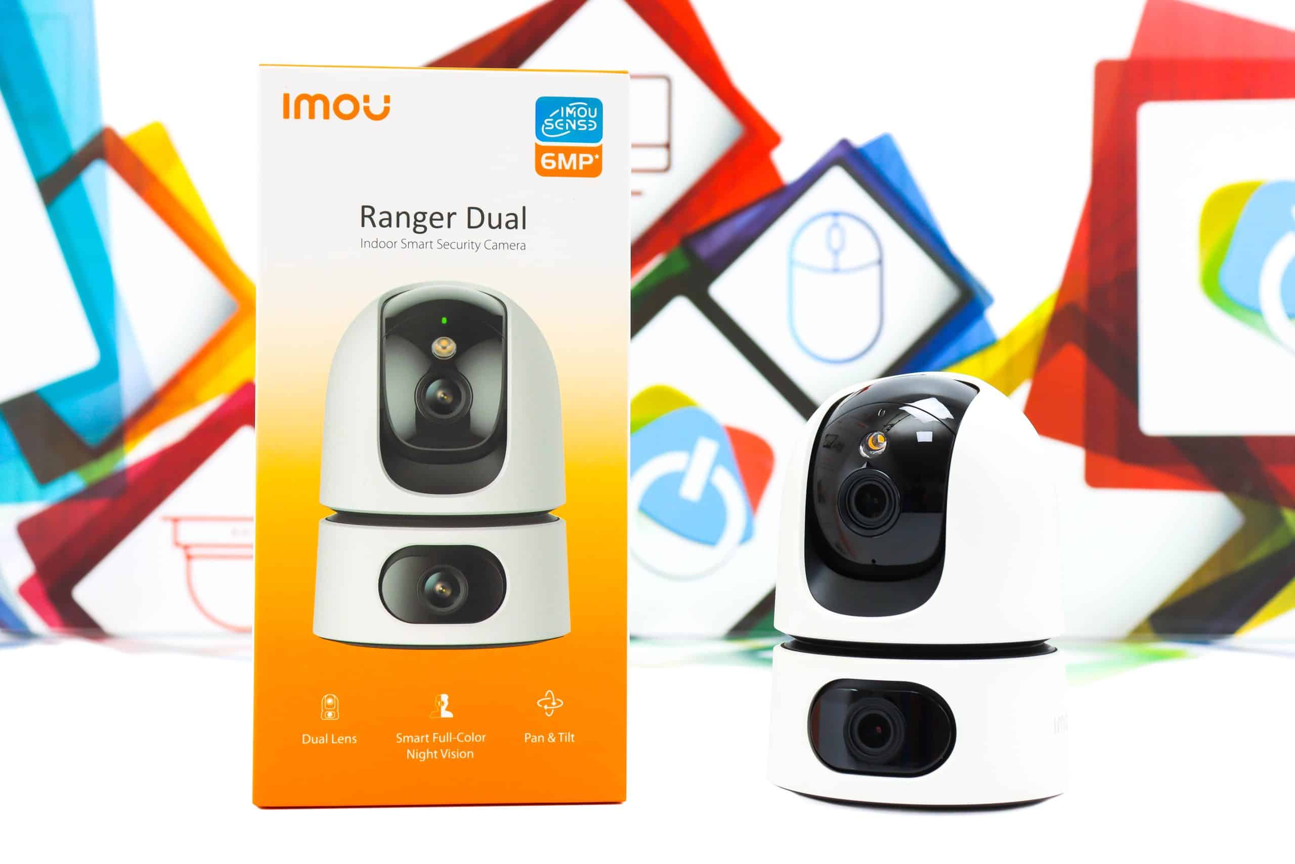 Nadzorna kamera IMOU Ranger Dual IPC-S2XP-6MOWED 6MP WiFi