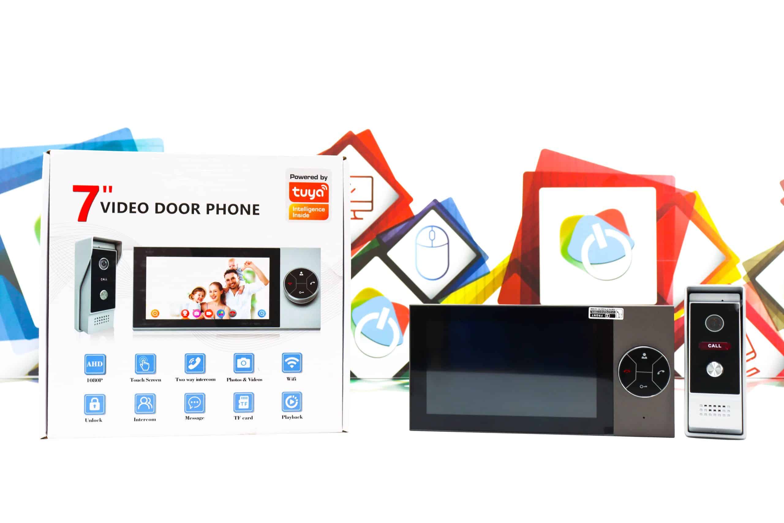 Interfon Video Door Phone TUYA TY73T-HTD1 7" Touchscreen