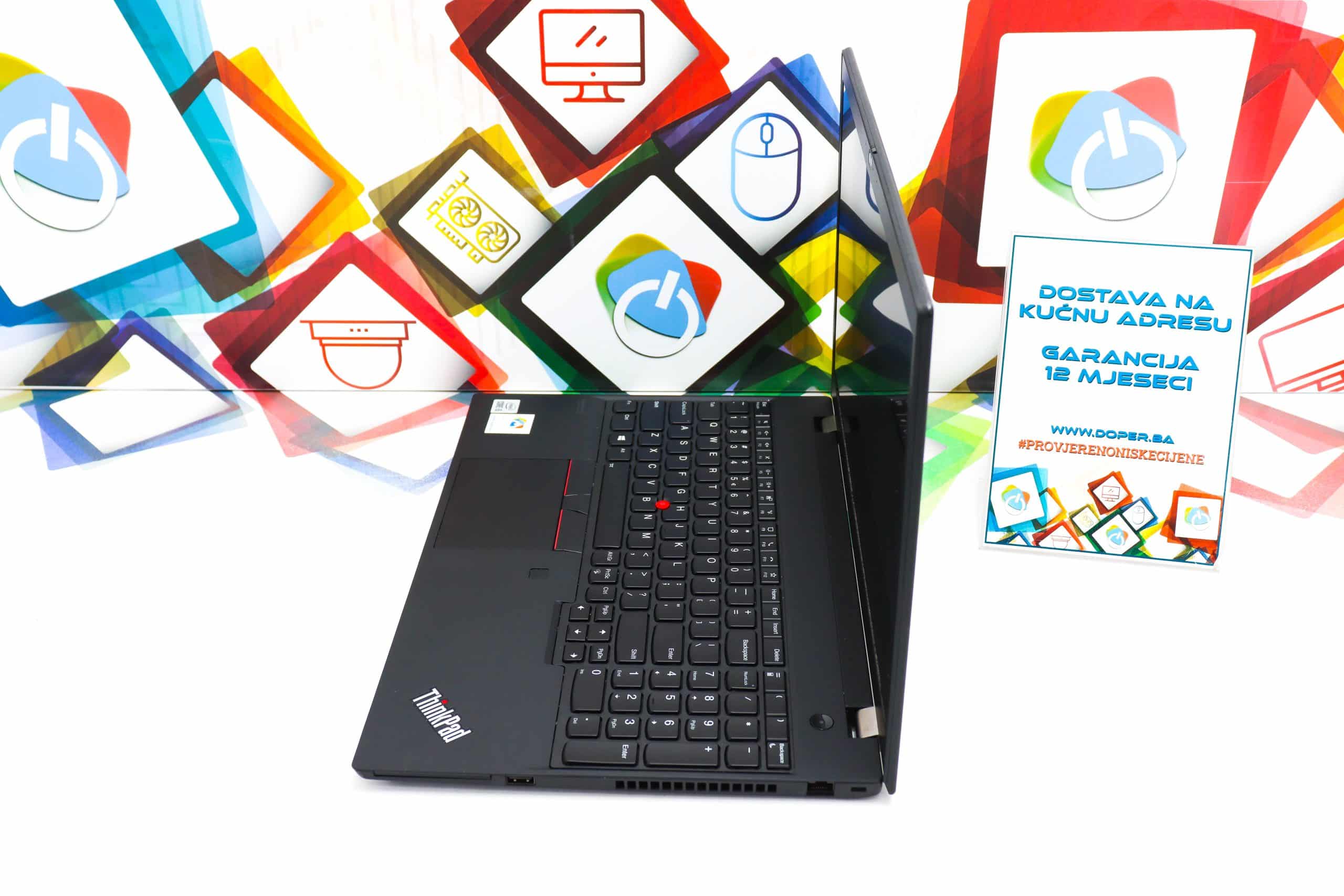 Laptop Lenovo T15 i5-10210u 256GB SSD 16GB DDR4 15,6" Touchscreen - Slika 3