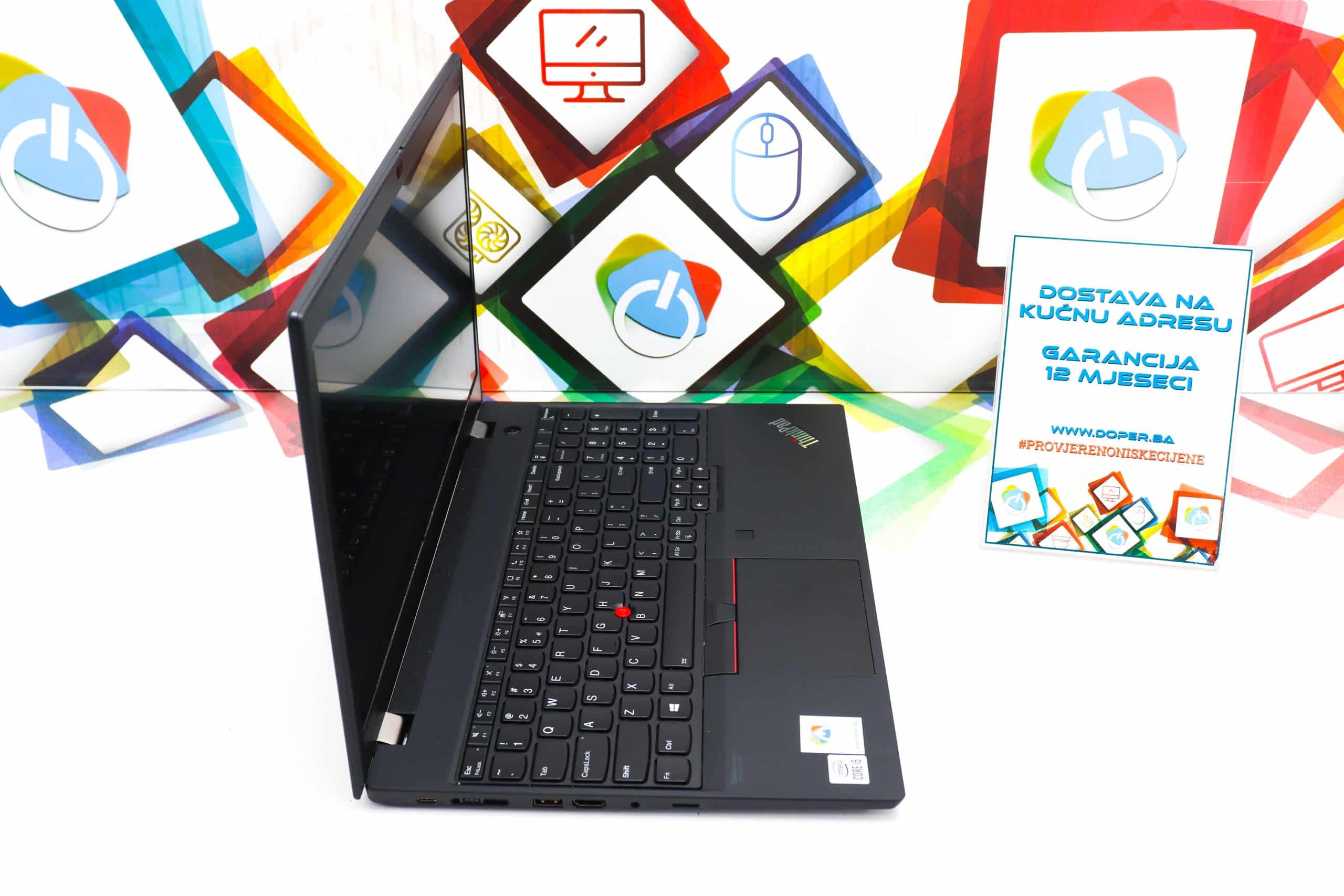 Laptop Lenovo T15 i5-10210u 256GB SSD 16GB DDR4 15,6" Touchscreen - Slika 5