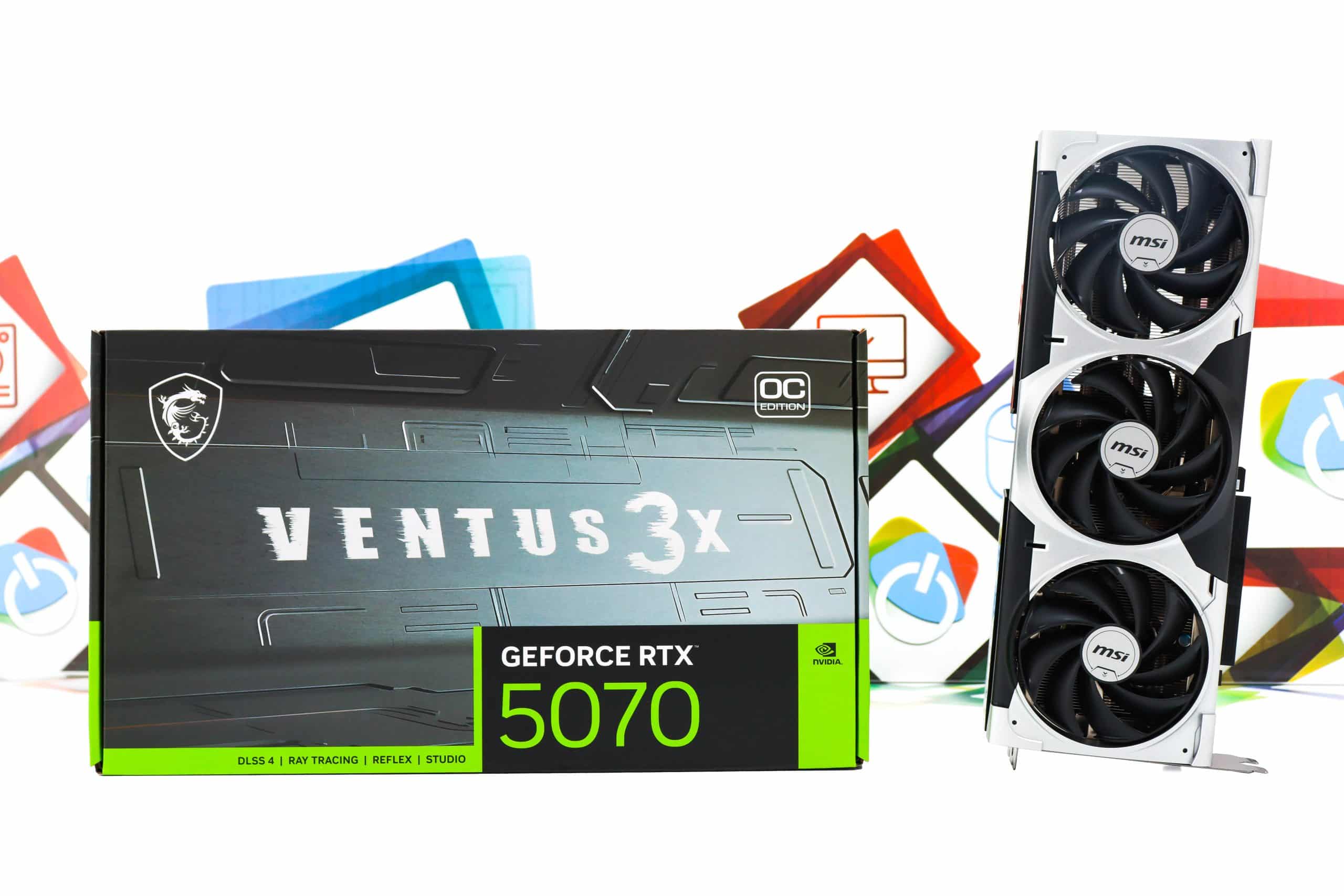 Grafička kartica RTX 5070 12GB GDDR7 MSI Ventus 3X OC