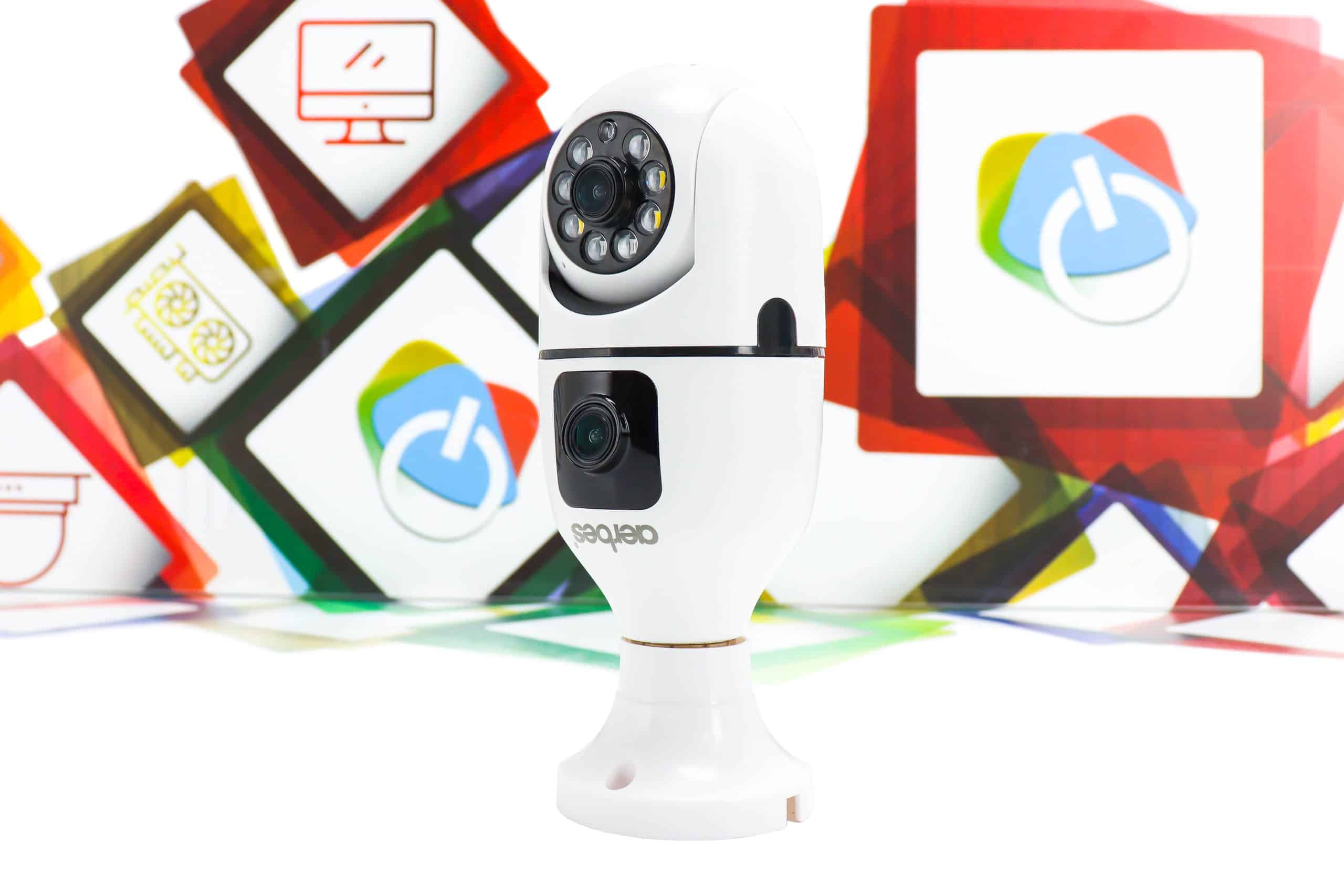 Nadzorna kamera / sijalica Aerbes V380 2MP FHD WiFi - Slika 2