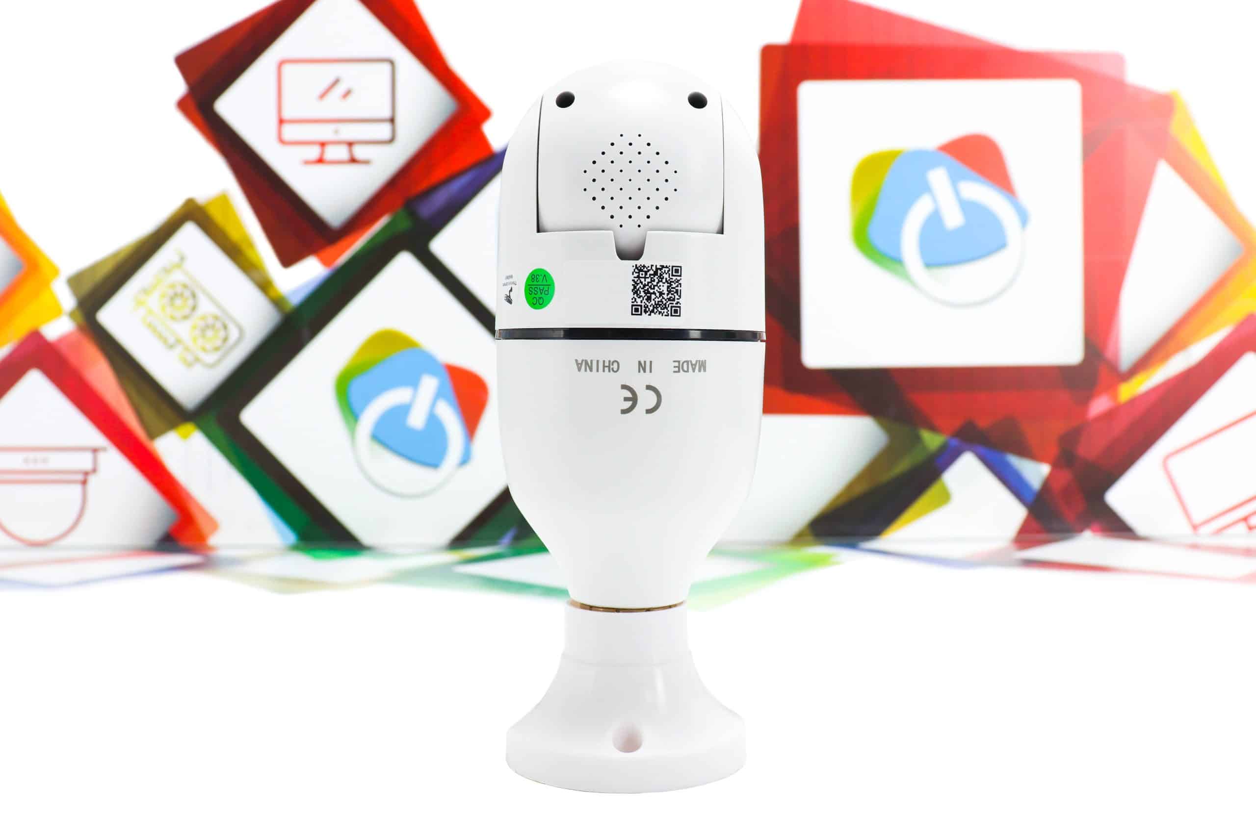 Nadzorna kamera / sijalica Aerbes V380 2MP FHD WiFi - Slika 4