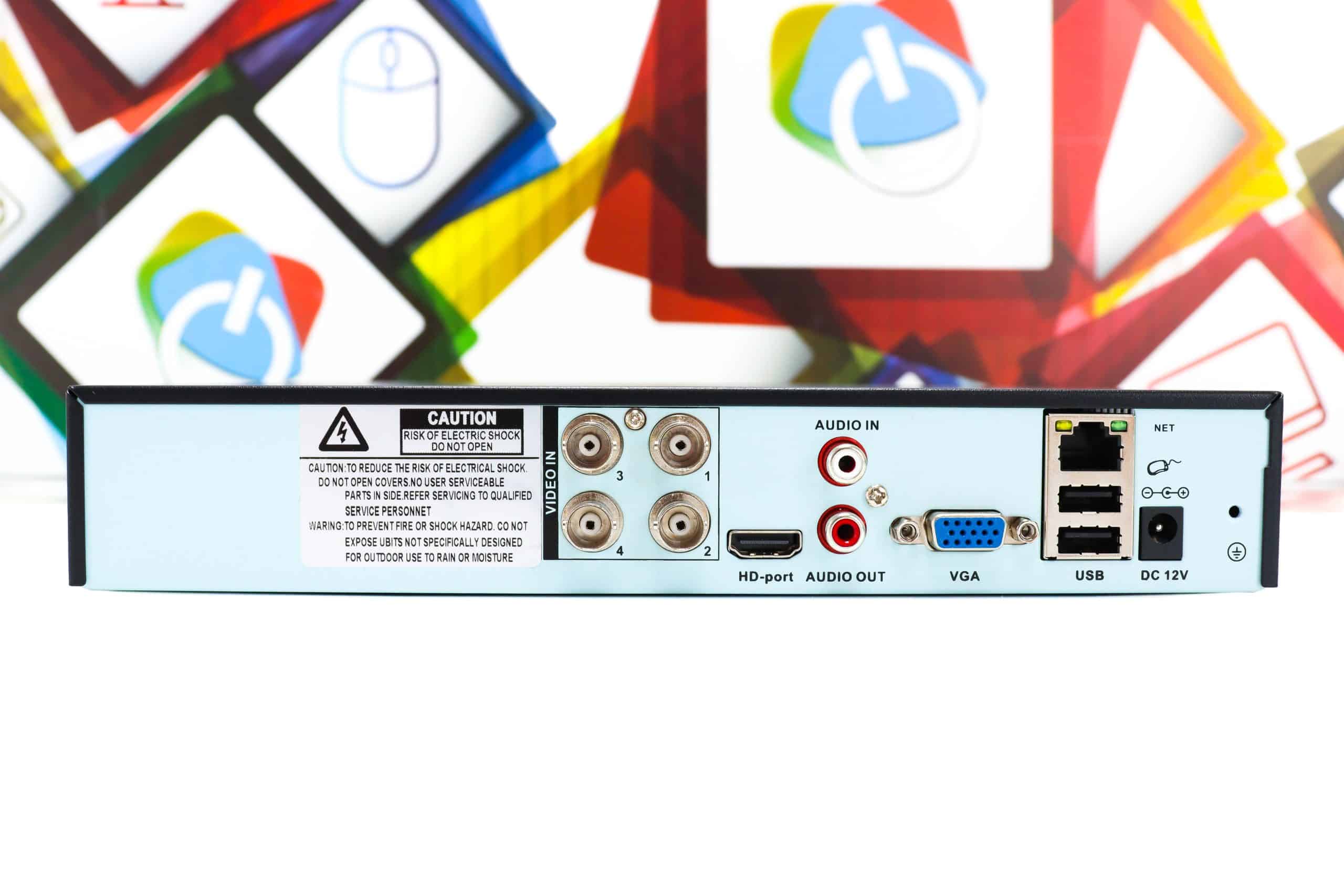 Snimač Simple AHD XVR A6404KNR-Y 4CH - Slika 4