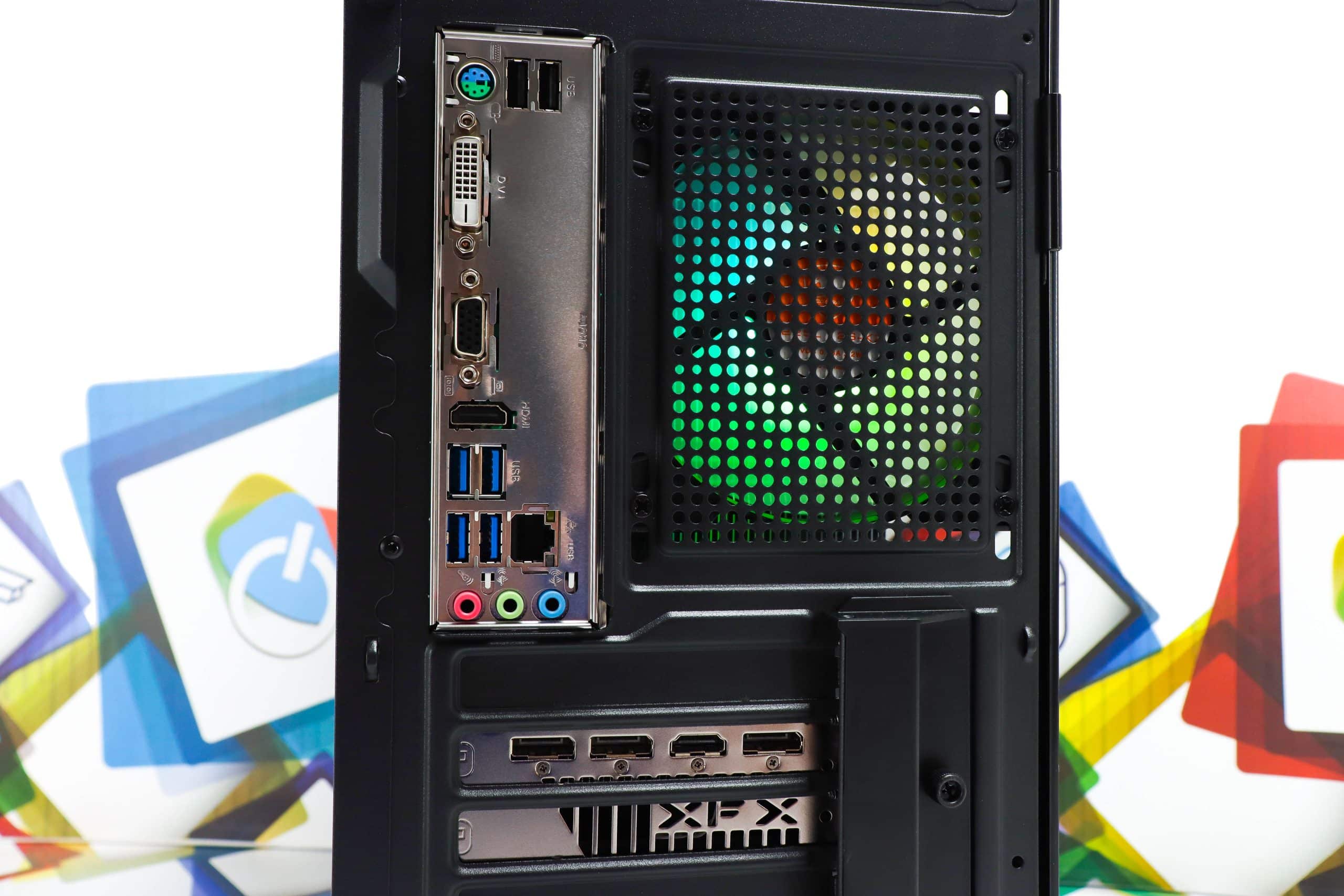 Gaming PC Cougar Purity-21B R5 5500 RX 7600 480GB SSD 16GB DDR4 - Slika 5