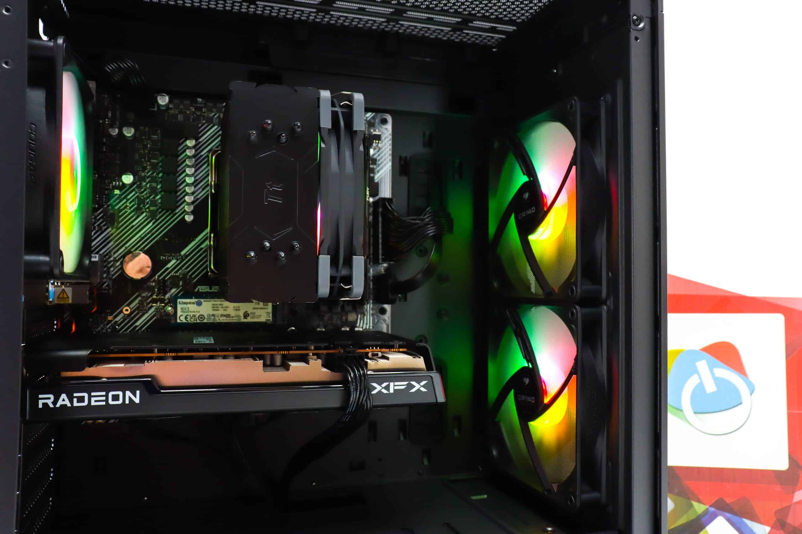 Gaming PC Cougar Duoface 25B R5 5600X RX 7600 1TB SSD 16GB DDR4 - Slika 9