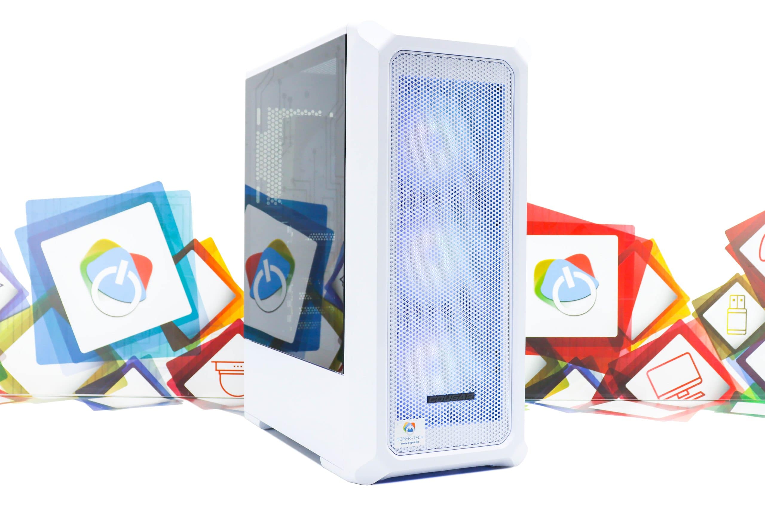Gaming PC Archon 2 Mesh-50W R5 5600X RX 7600 500GB SSD 16GB DDR4 - Slika 3