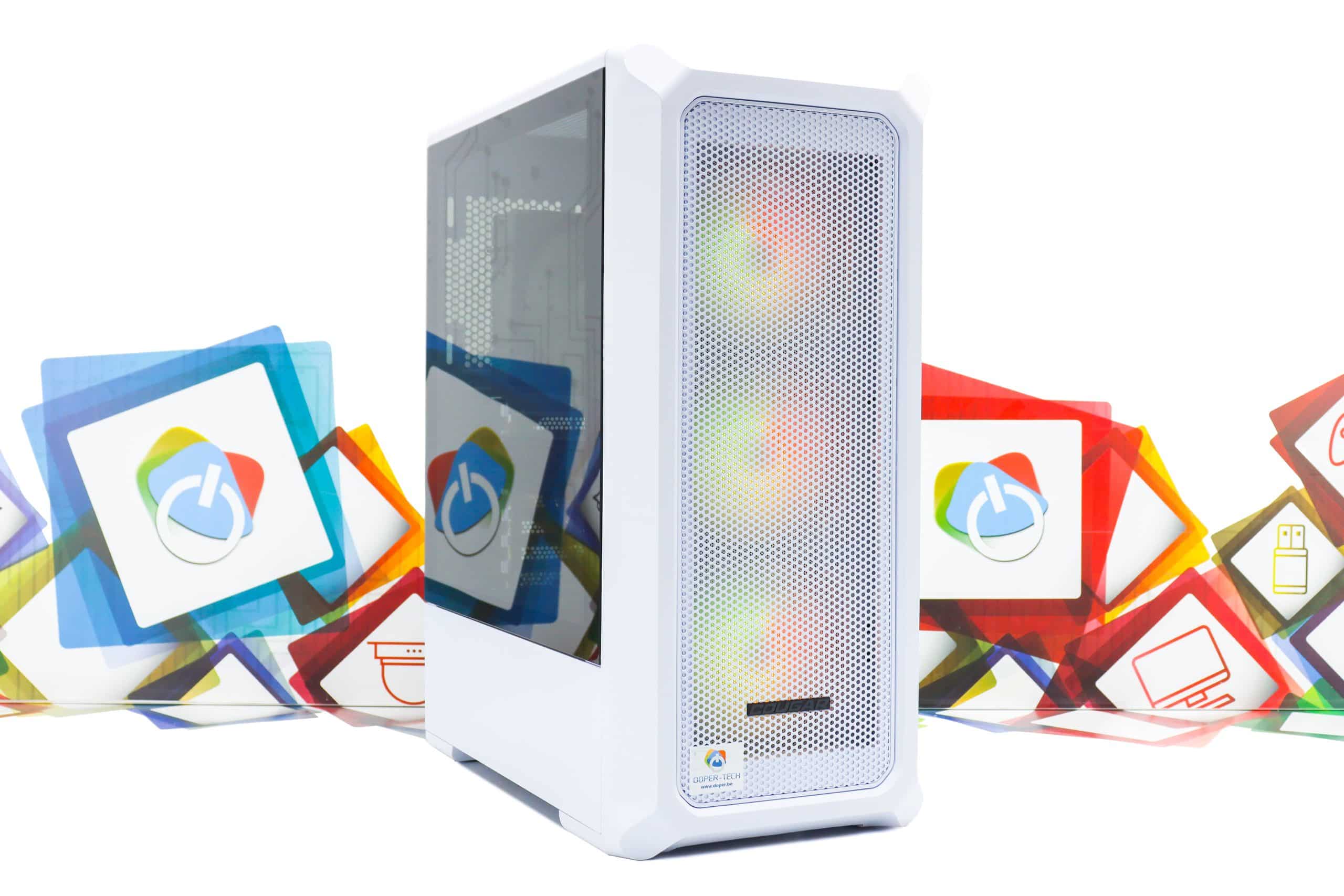 Gaming PC Archon 2 Mesh-50W R5 5600X RX 7600 500GB SSD 16GB DDR4 - Slika 4