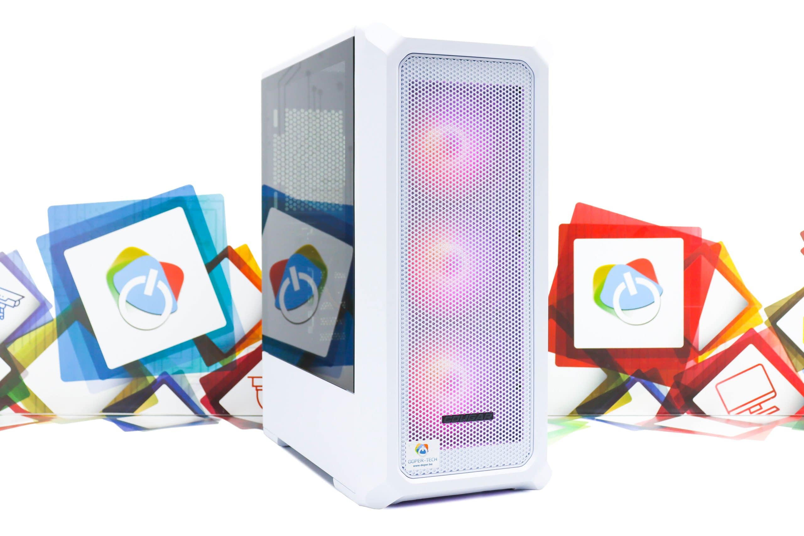 Gaming PC Archon 2 Mesh-51W i5-14400F RX 7600 500GB SSD 16GB DDR5 - Slika 3