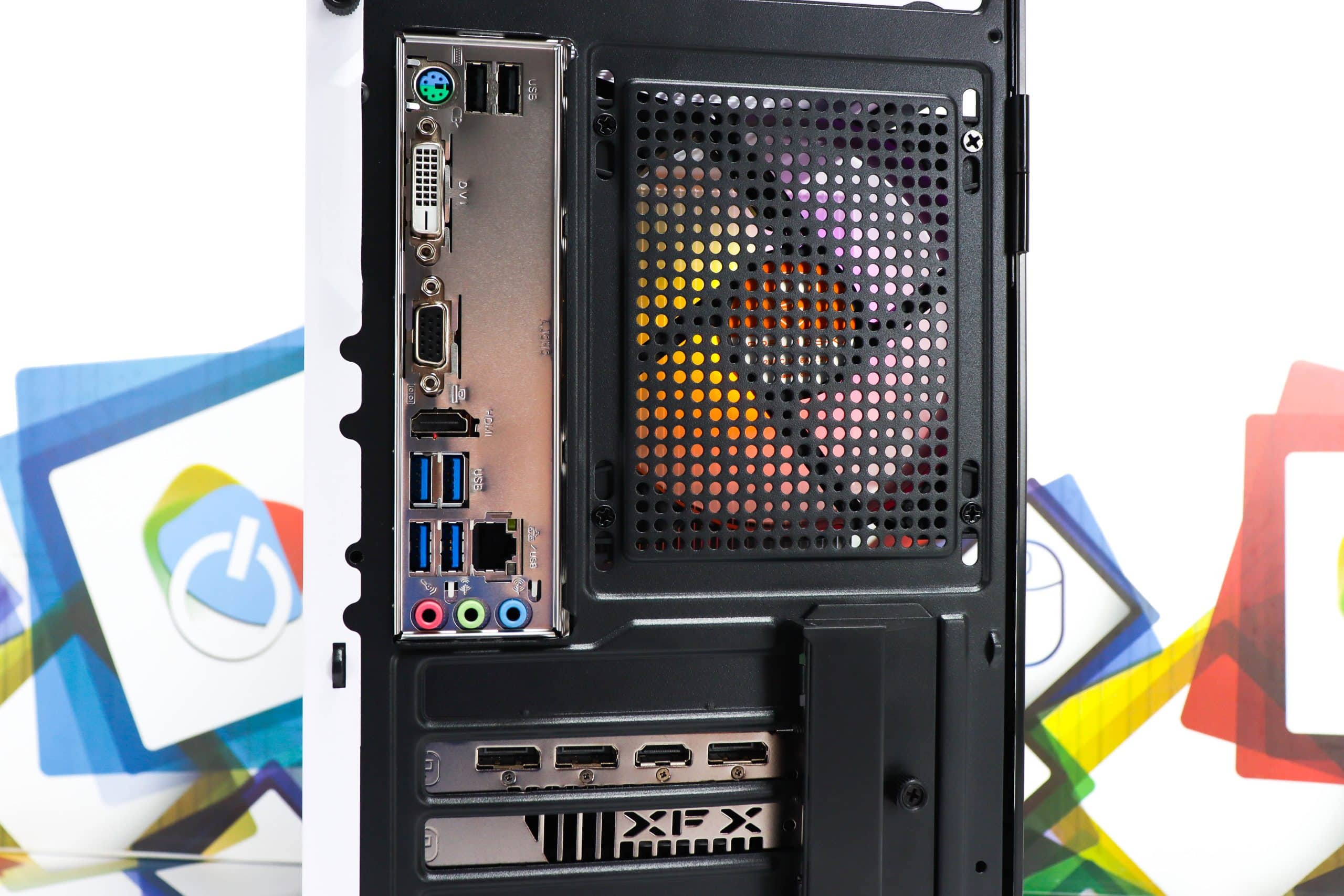Gaming PC Cougar Purity-22W R7 5700X RX 7600 500GB SSD 16GB DDR4 - Slika 5