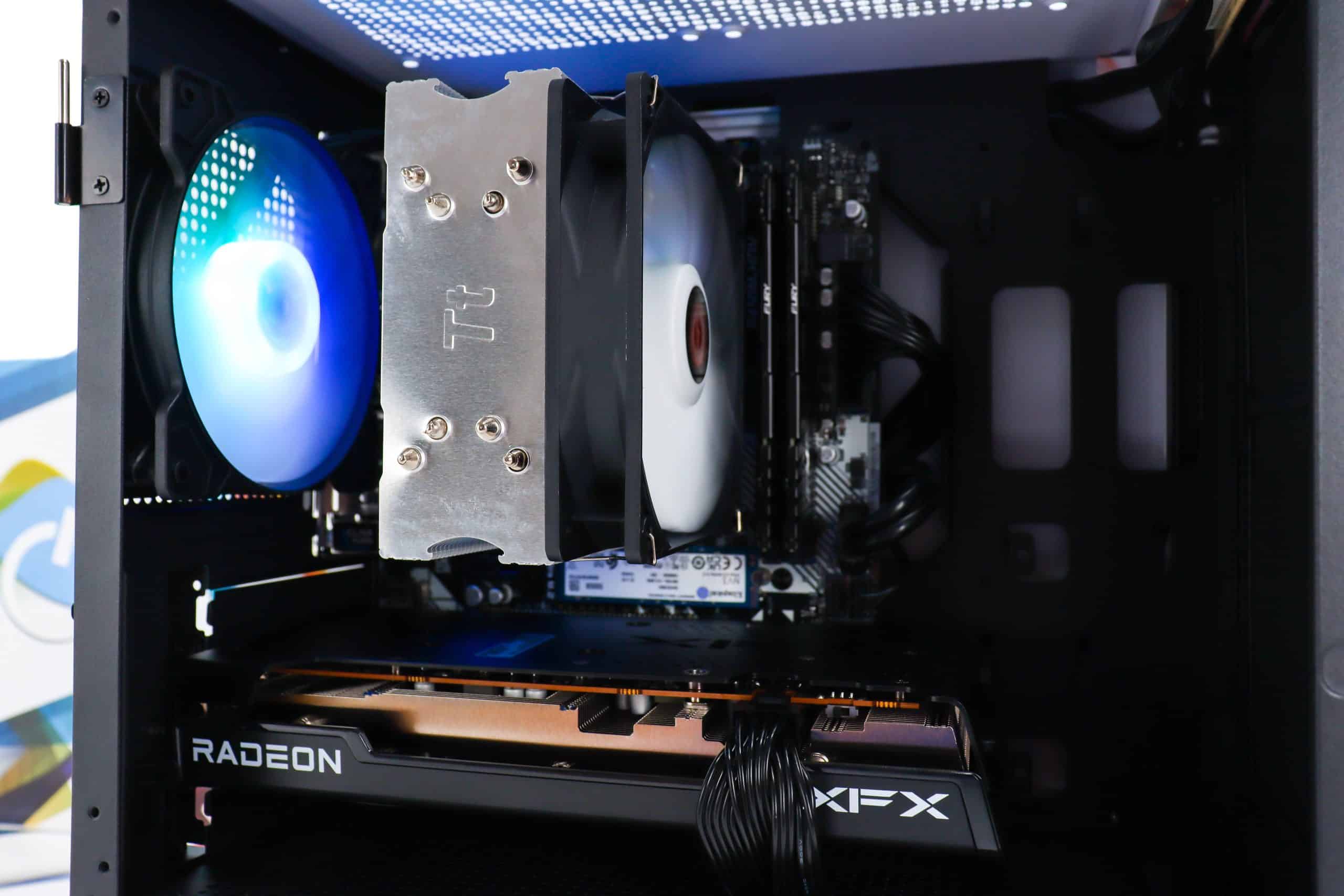 Gaming PC Cougar Purity-22W R7 5700X RX 7600 500GB SSD 16GB DDR4 - Slika 9