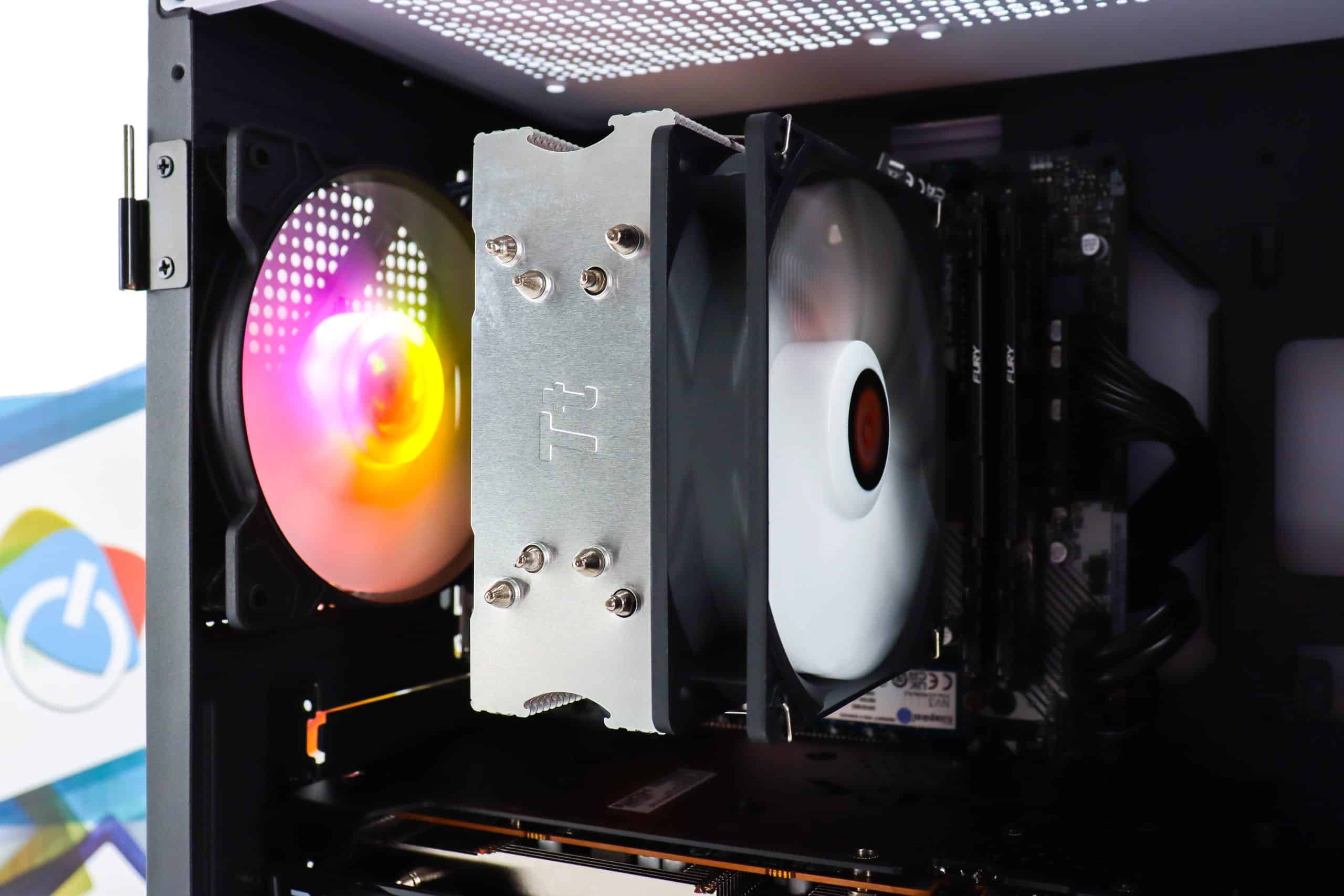 Gaming PC Cougar Purity-22W R7 5700X RX 7600 500GB SSD 16GB DDR4 - Slika 10