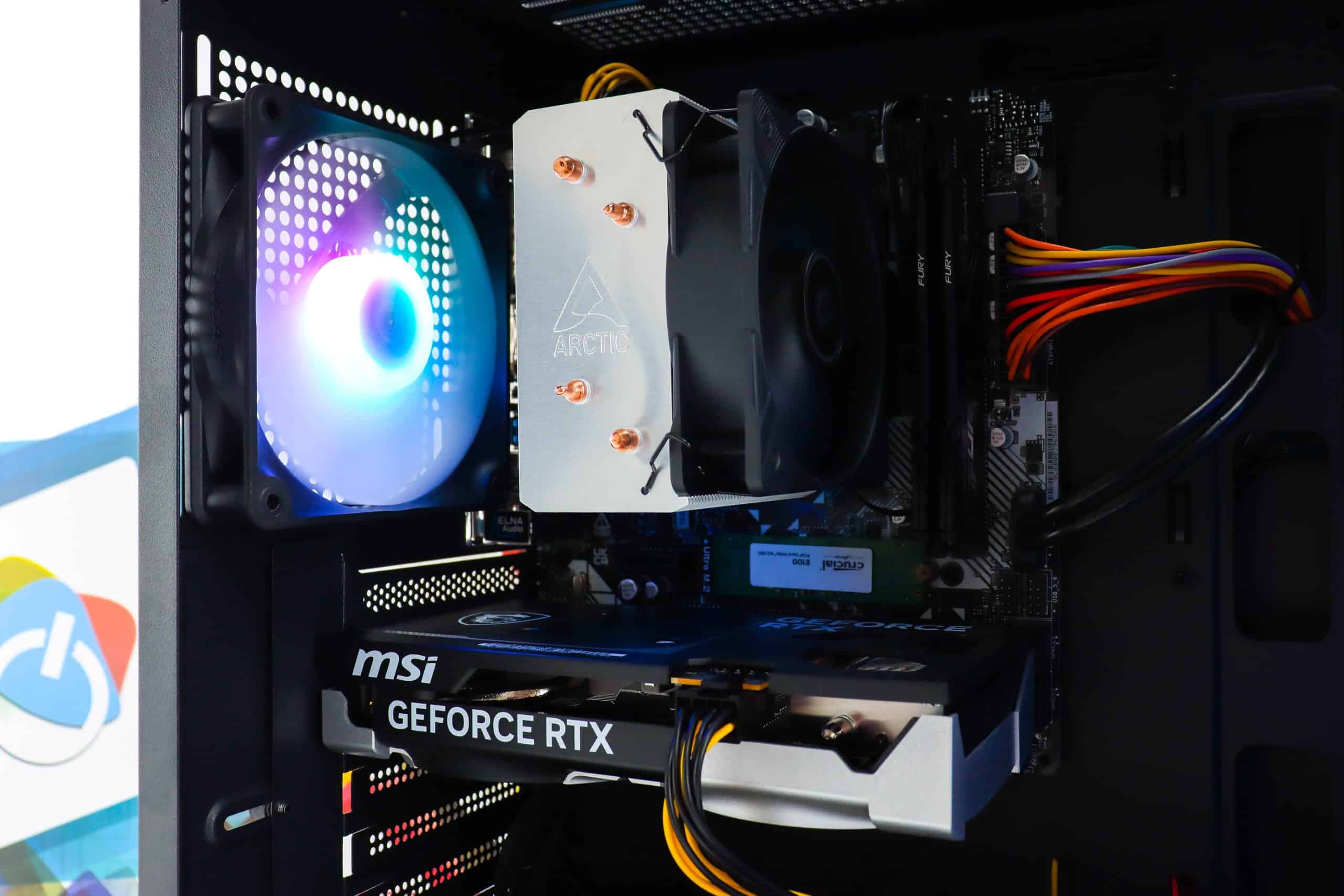 Gaming PC Airface Pure Pro-02 R5 5500 RTX 5050 480GB SSD 16GB DDR4 - Slika 7