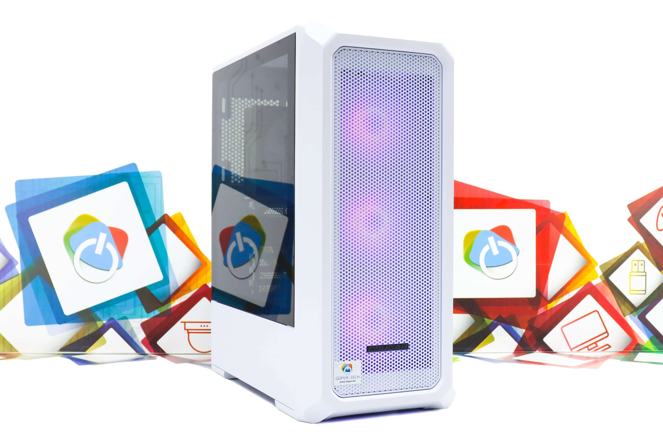 Gaming PC Archon 2 Mesh-52W R5 5600X RX 7600 XT 1TB SSD 16GB DDR4 - Slika 3