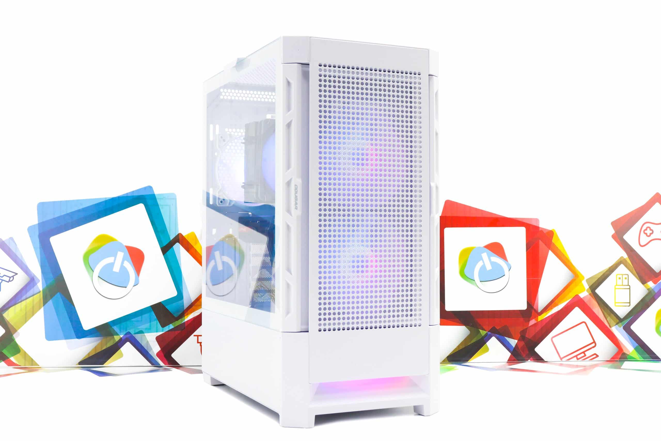 Gaming PC Cougar DuoFace 26W R5 7600X RX 7600 XT 1TB SSD 32GB DDR5 - Slika 3