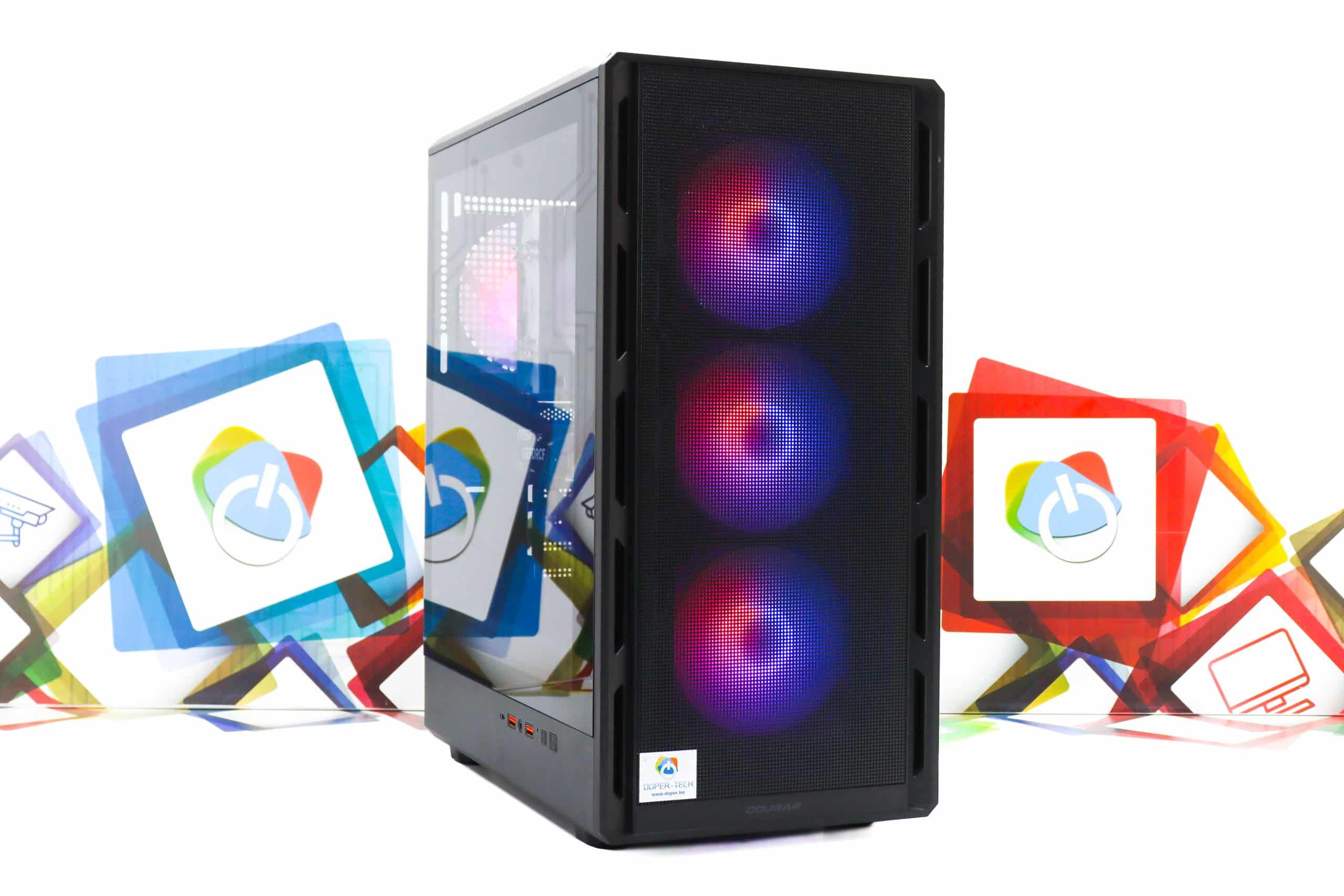 Gaming PC Airface Pure Pro-03 R5 5600X RTX 5050 1TB SSD 16GB DDR4 - Slika 3