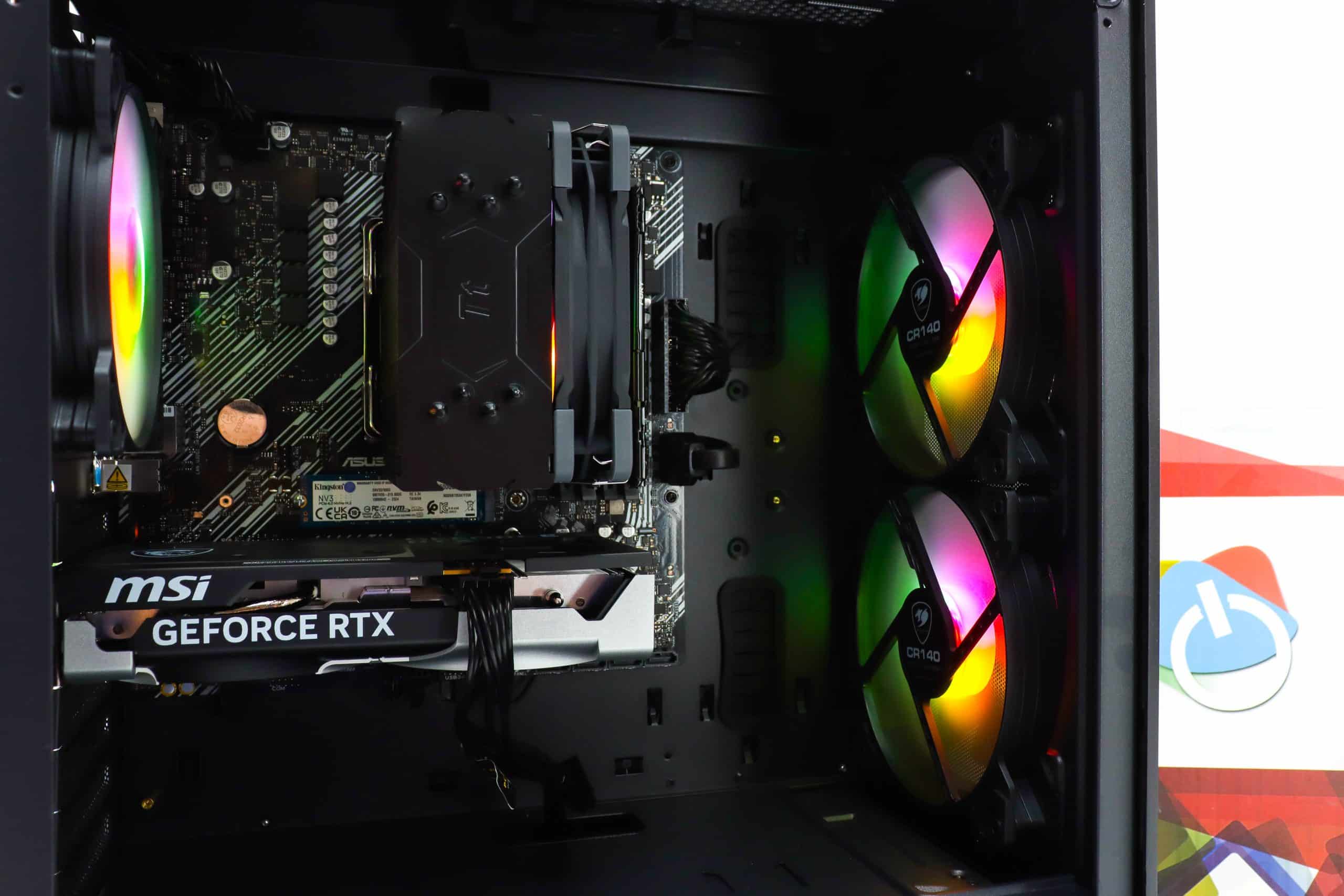 Gaming PC Cougar Duoface 27B R5 5600X RTX 5050 500GB SSD 16GB DDR4 - Slika 9