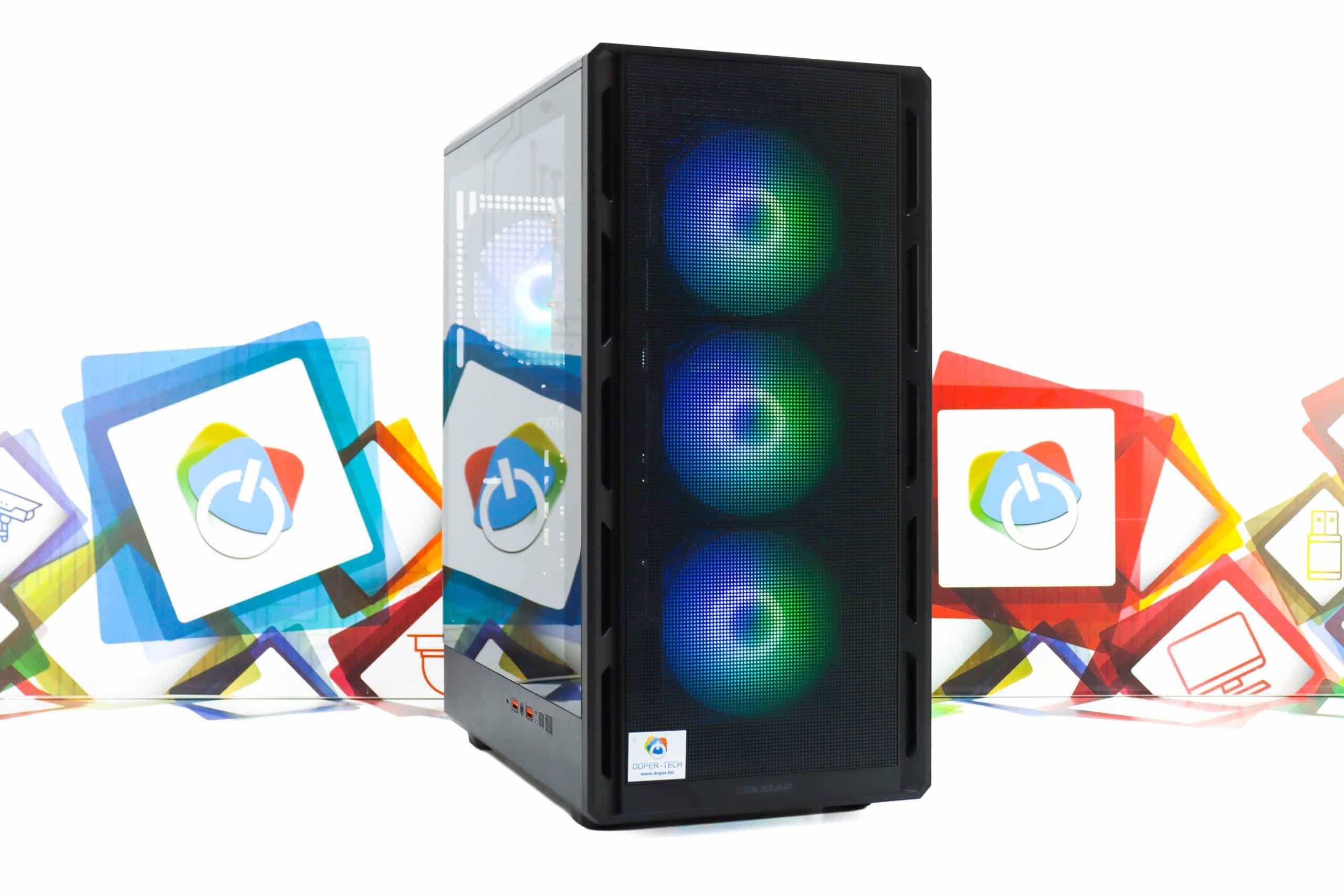 Gaming PC Airface Pure Pro-04 R5 7600X RTX 5060 1TB SSD 32GB DDR5 - Slika 3