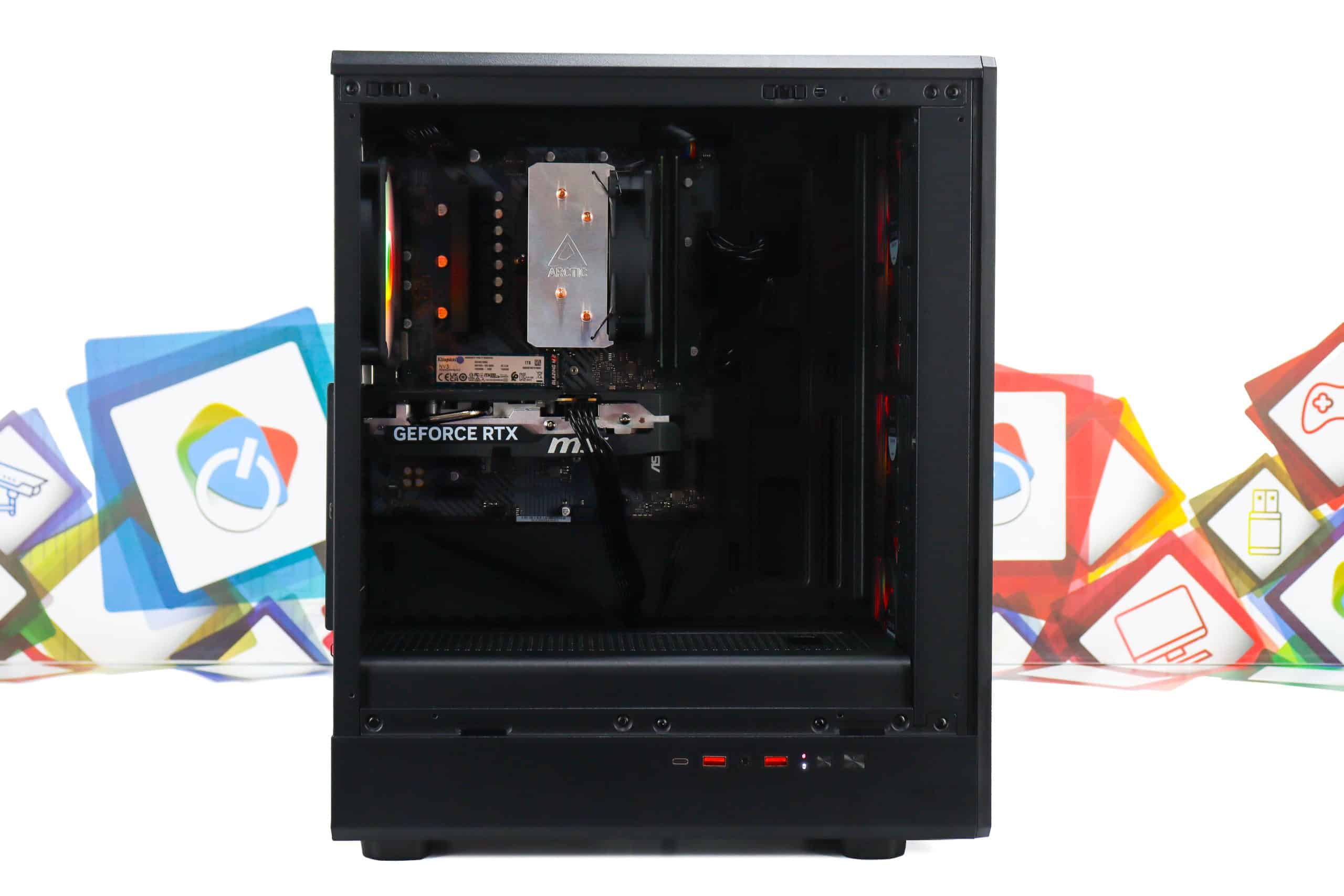 Gaming PC Airface Pure Pro-04 R5 7600X RTX 5060 1TB SSD 32GB DDR5 - Slika 8
