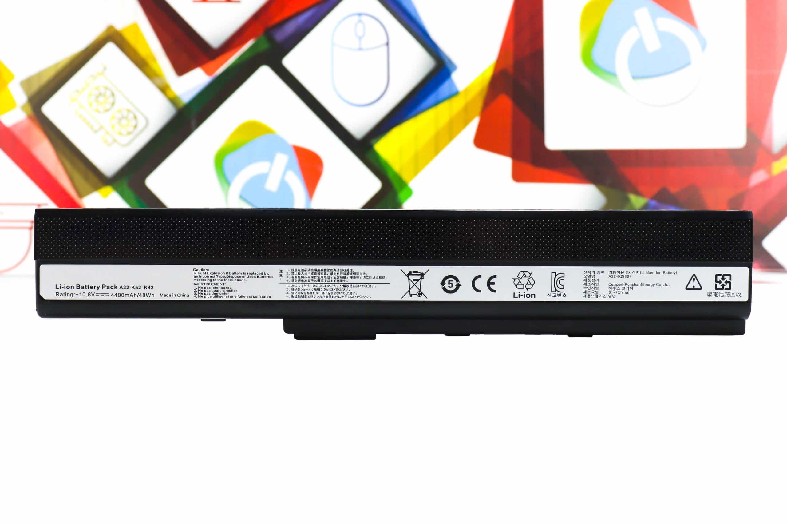 Baterija za laptop Asus A32-K52, A41-K52 10,8V 4400mAh 48Wh