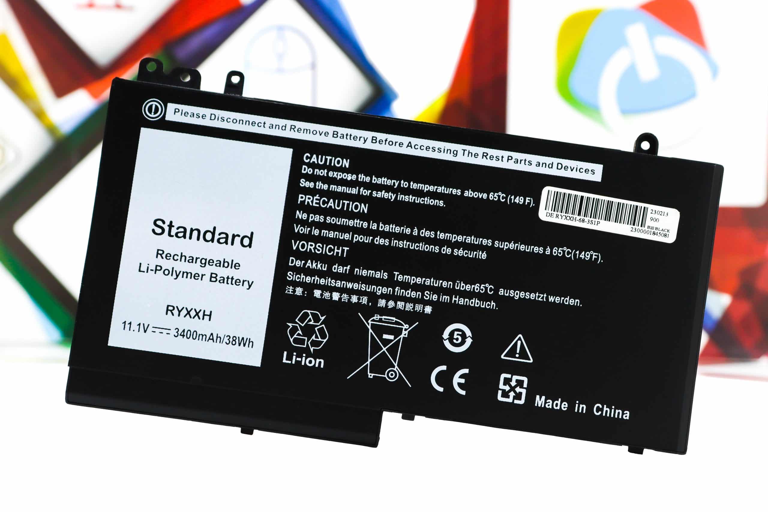 Baterija za laptop Dell E5250, E5450, E5550 11,1V 3400mAh 38Wh