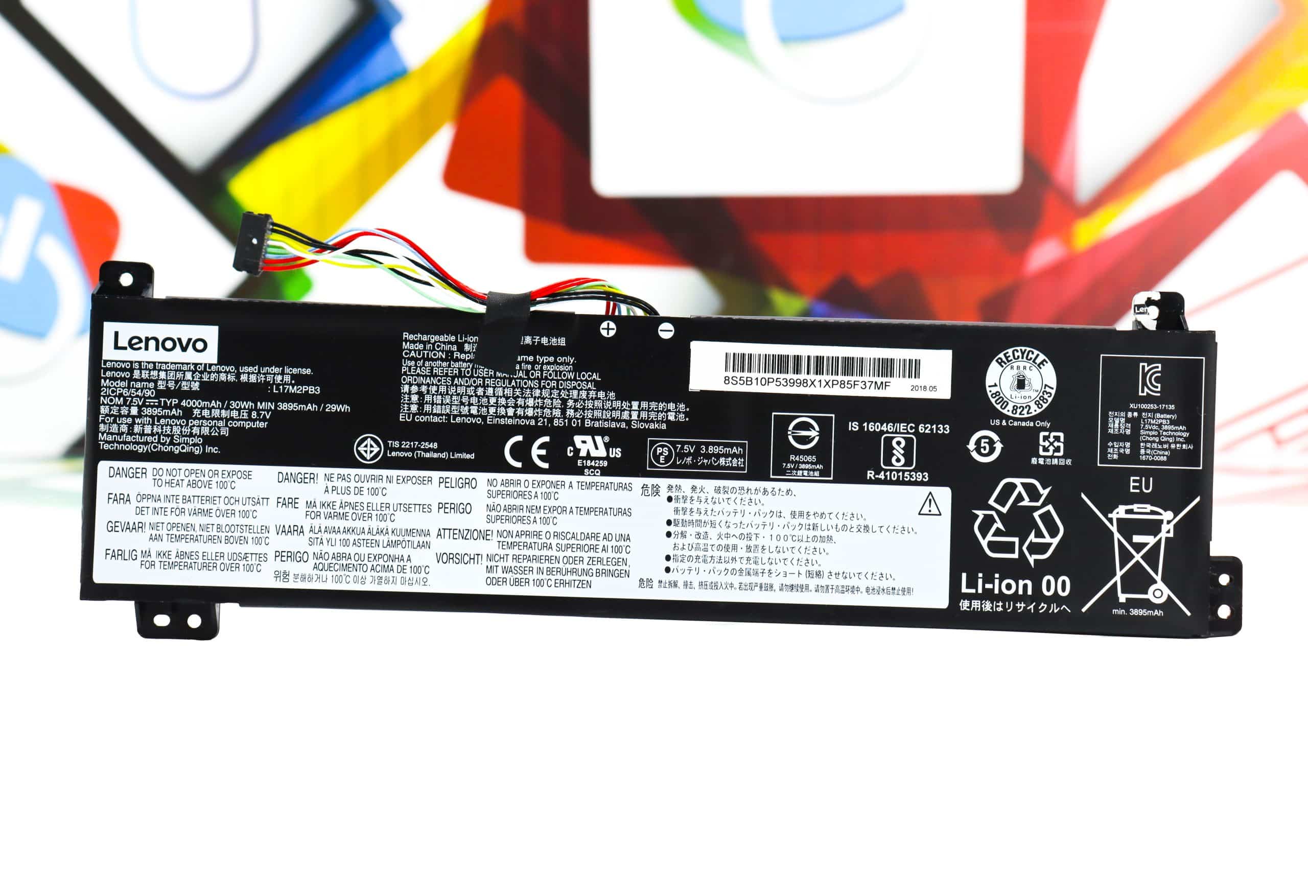 Baterija za laptop Lenovo V130-15IGM, V330-15ISK 7,5V 4000mAh 30Wh