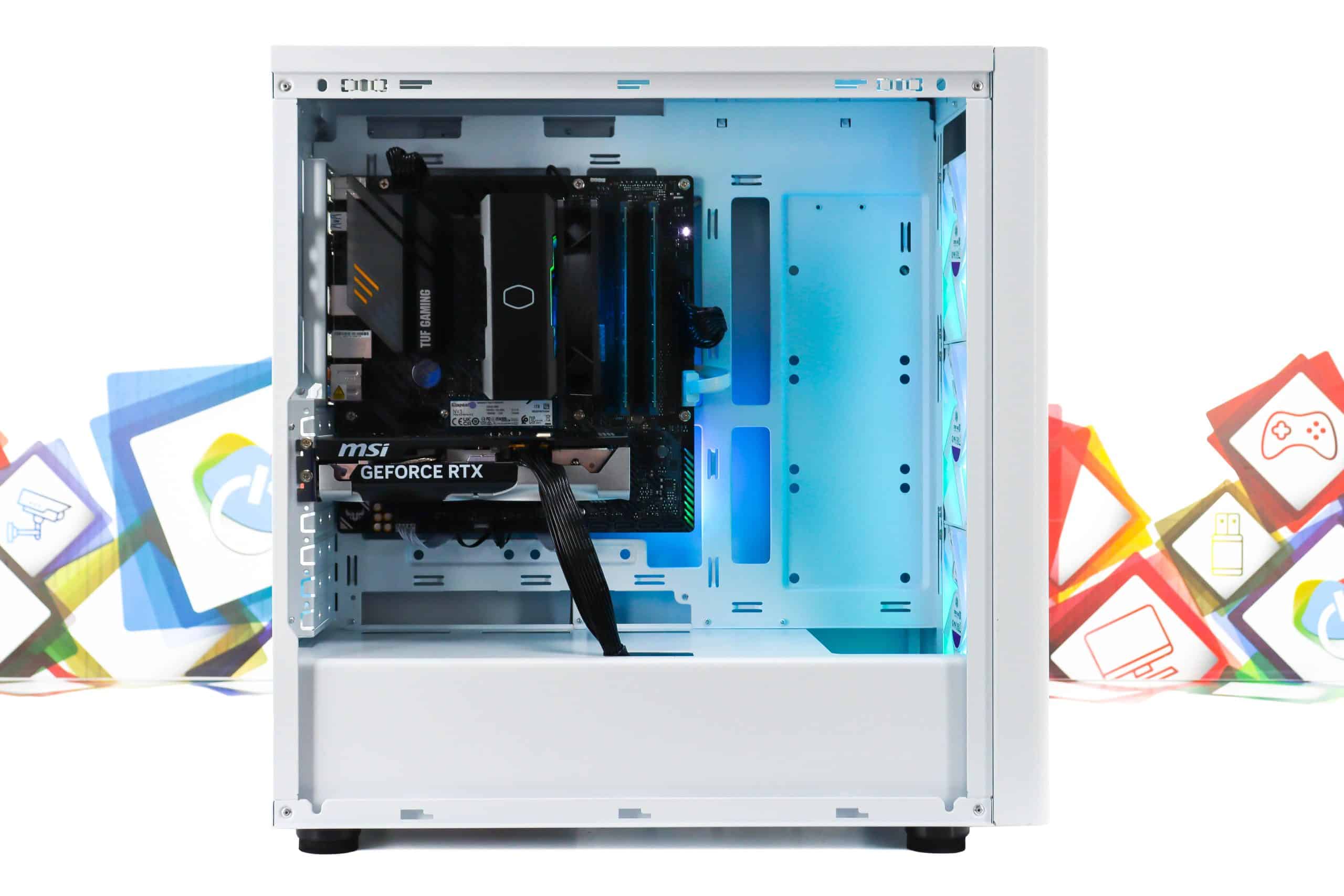 Gaming PC CM Elite 502-04W R7 5700X RTX 5050 1TB SSD 32GB DDR4 - Slika 8