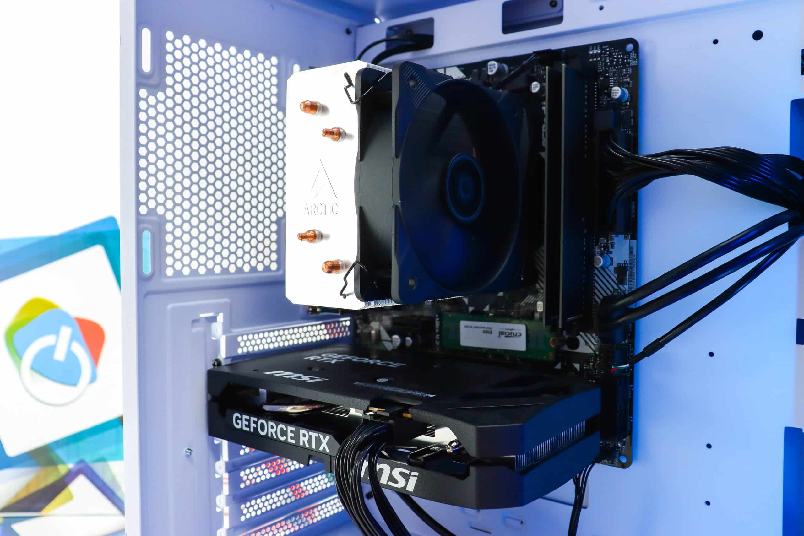 Gaming PC Archon 2 Mesh-54W R5 5600X RTX 5060 480GB SSD 16GB DDR4 - Slika 9