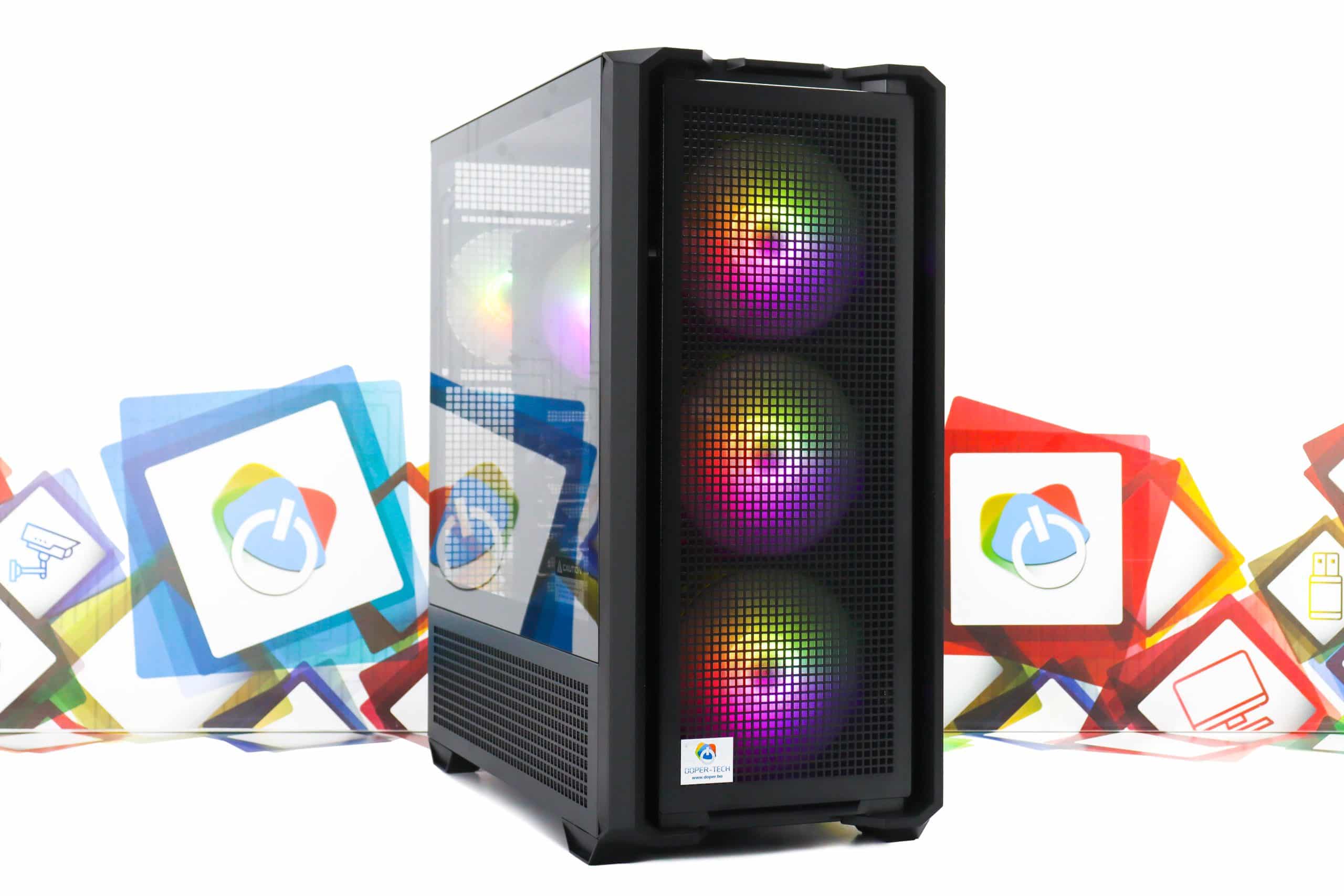 Gaming PC Cougar MX600-08B R7 5700X RTX 5060 1TB SSD 32GB DDR4 - Slika 2