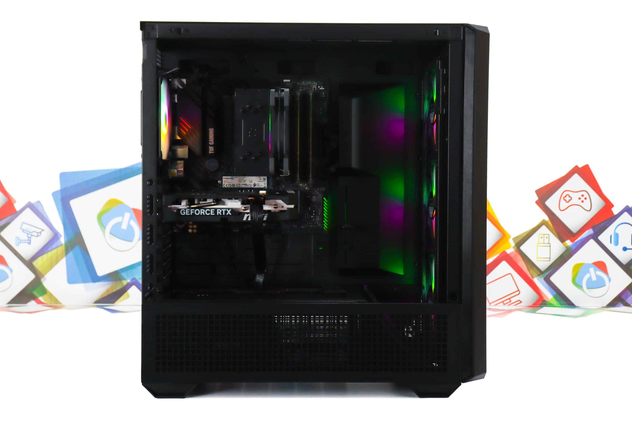 Gaming PC Cougar MX600-08B R7 5700X RTX 5060 1TB SSD 32GB DDR4 - Slika 7
