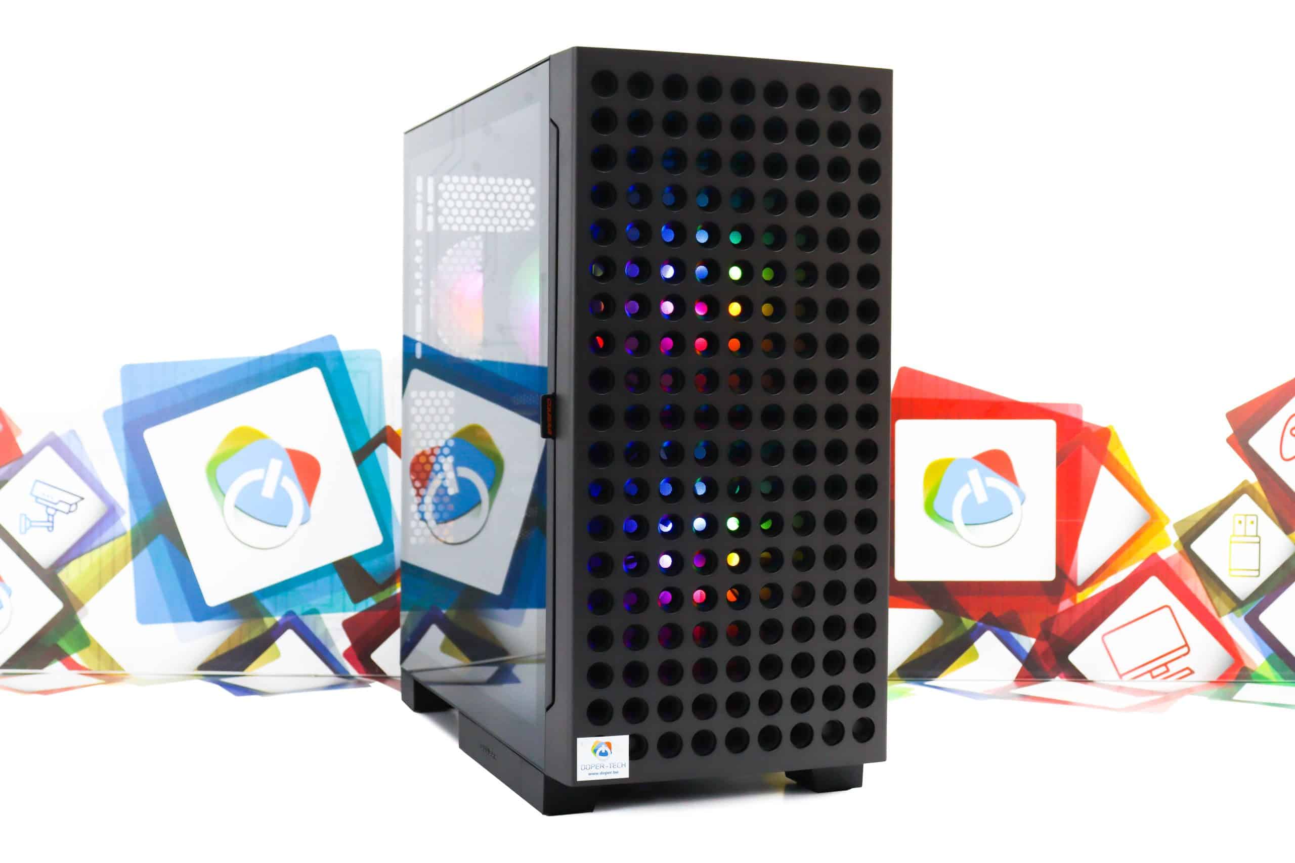 Gaming PC Airface Eco-01 R7 5700X RX 7600 XT 1TB SSD 32GB DDR4 - Slika 3