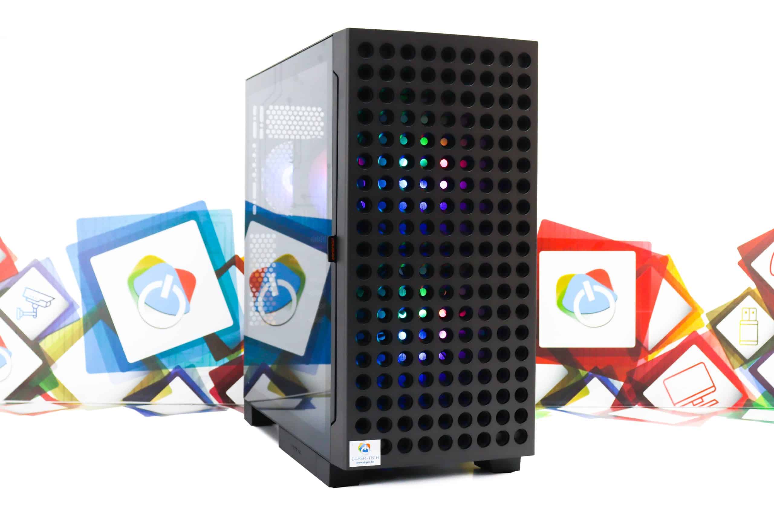 Gaming PC Airface Eco-01 R7 5700X RX 7600 XT 1TB SSD 32GB DDR4 - Slika 4