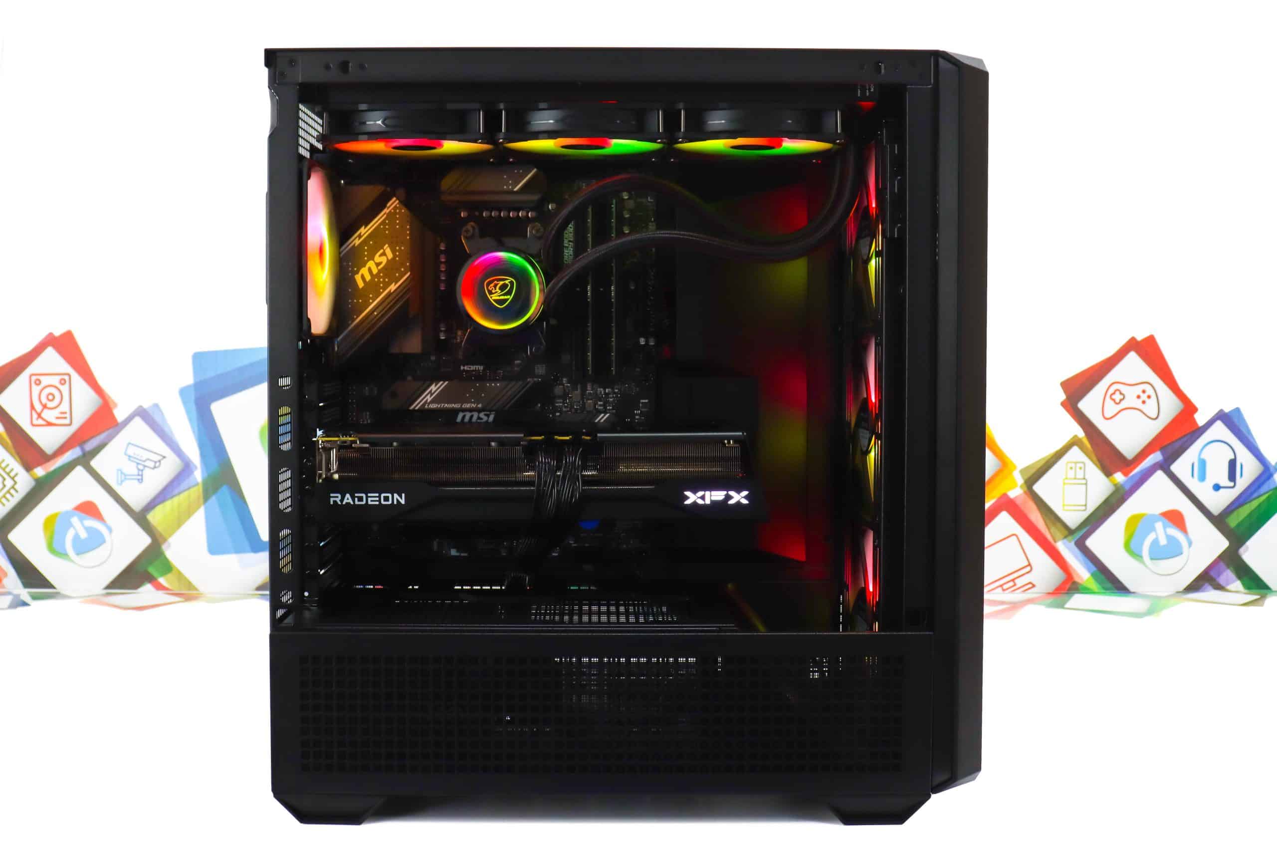 Gaming PC Cougar MX600-18 R5 9600X RX 9070 XT 1TB SSD 32GB DDR5 - Slika 9